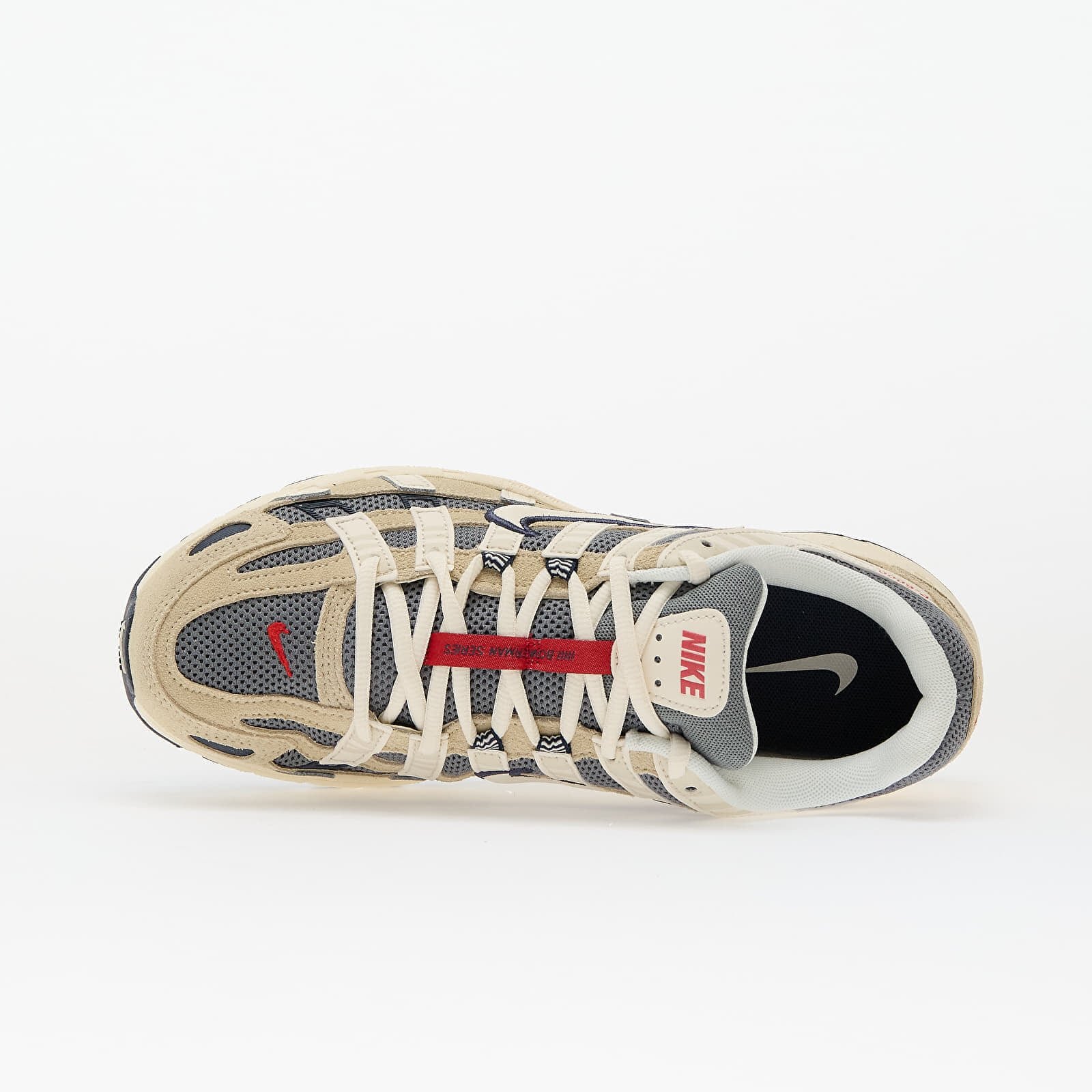Nike Обувки P-6000 Suede Lt Khaki/ Pale Ivory-Thunder Blue
