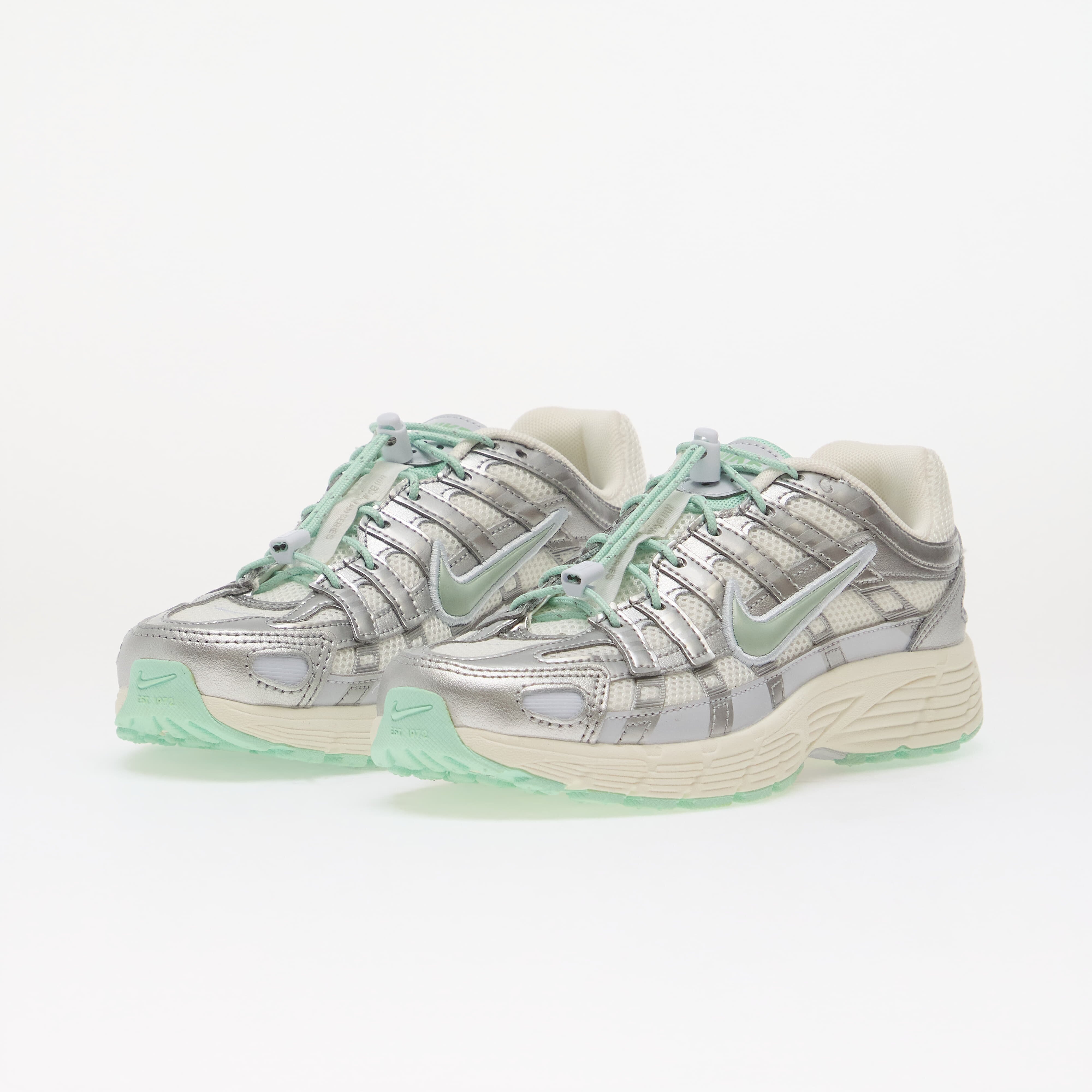 Nike Обувки P-6000 Utility Kids Sail/ Arctic Green/ Football Grey