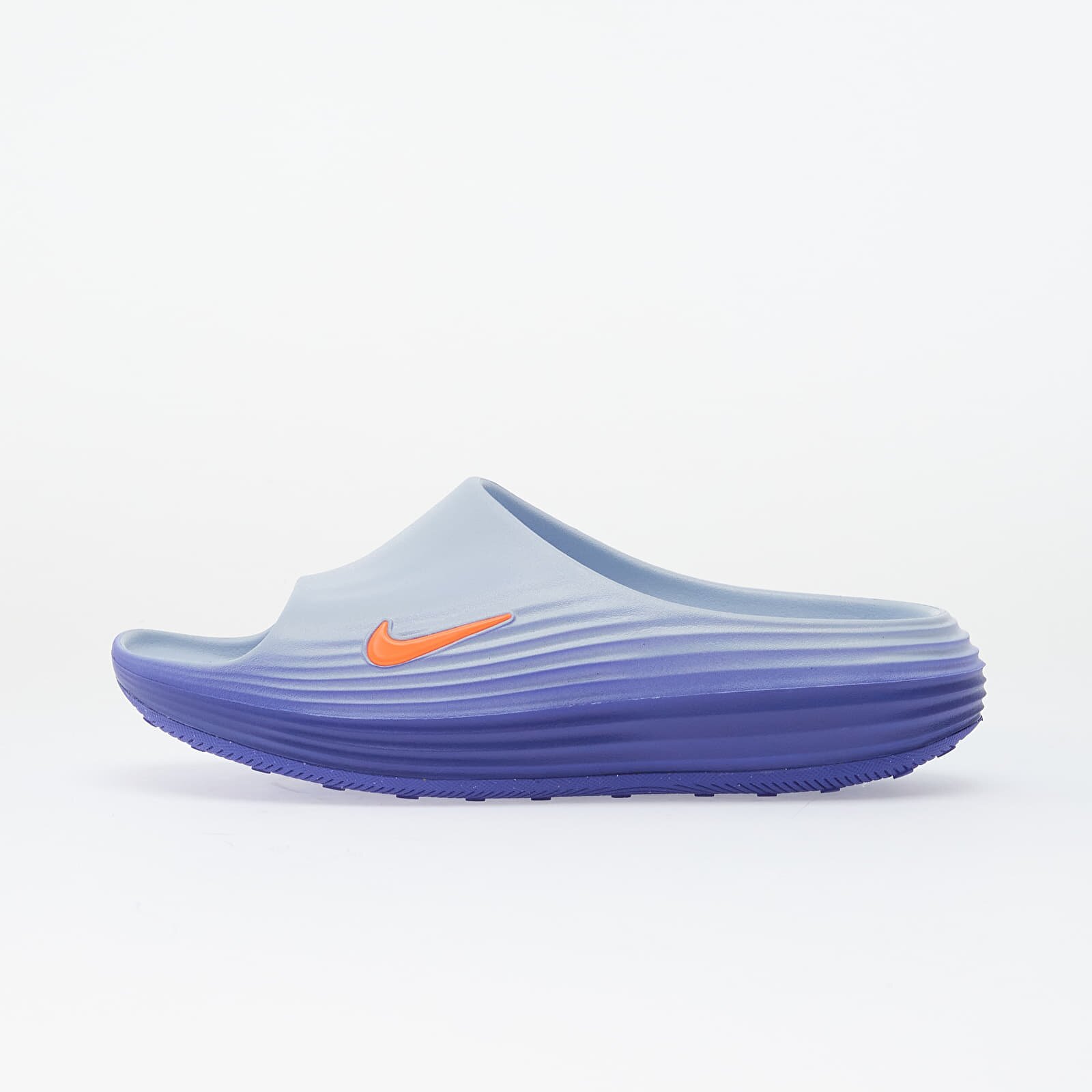 Nike Обувки ReactX Rejuven8 Men's Slides Hydrogen Blue/ Total Orange-Blue Crystal