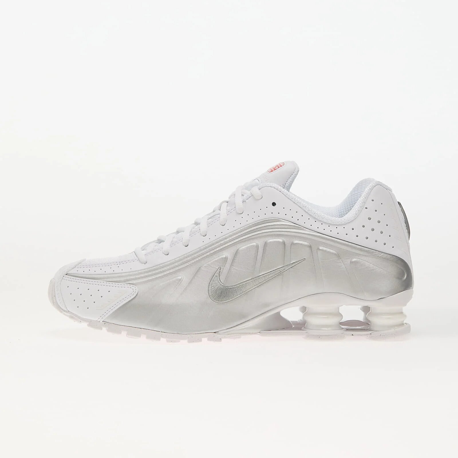 Nike Обувки Shox R4 White/ Metallic Silver-White