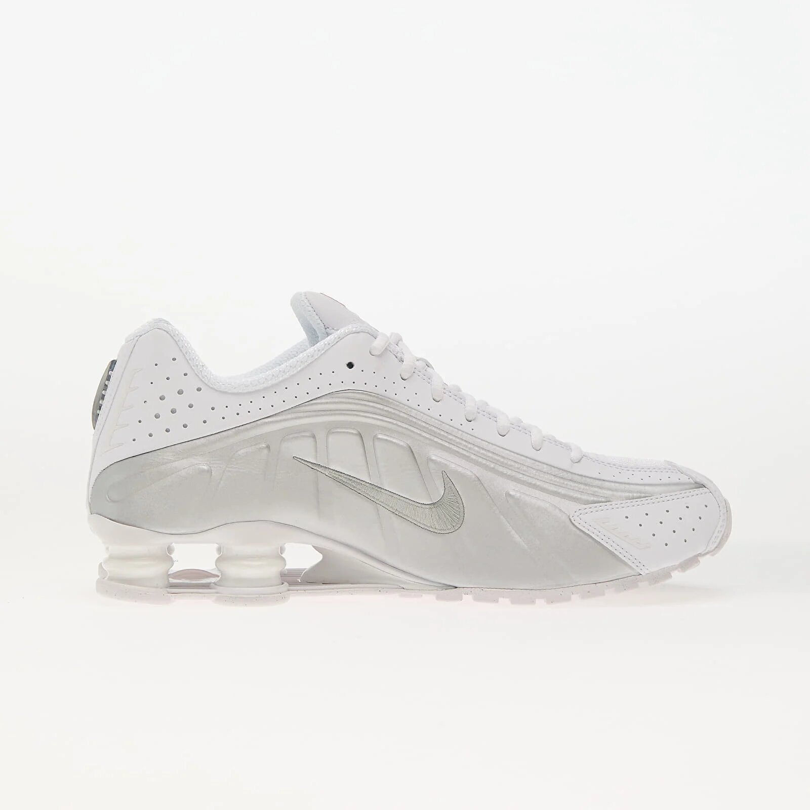 Nike Обувки Shox R4 White/ Metallic Silver-White