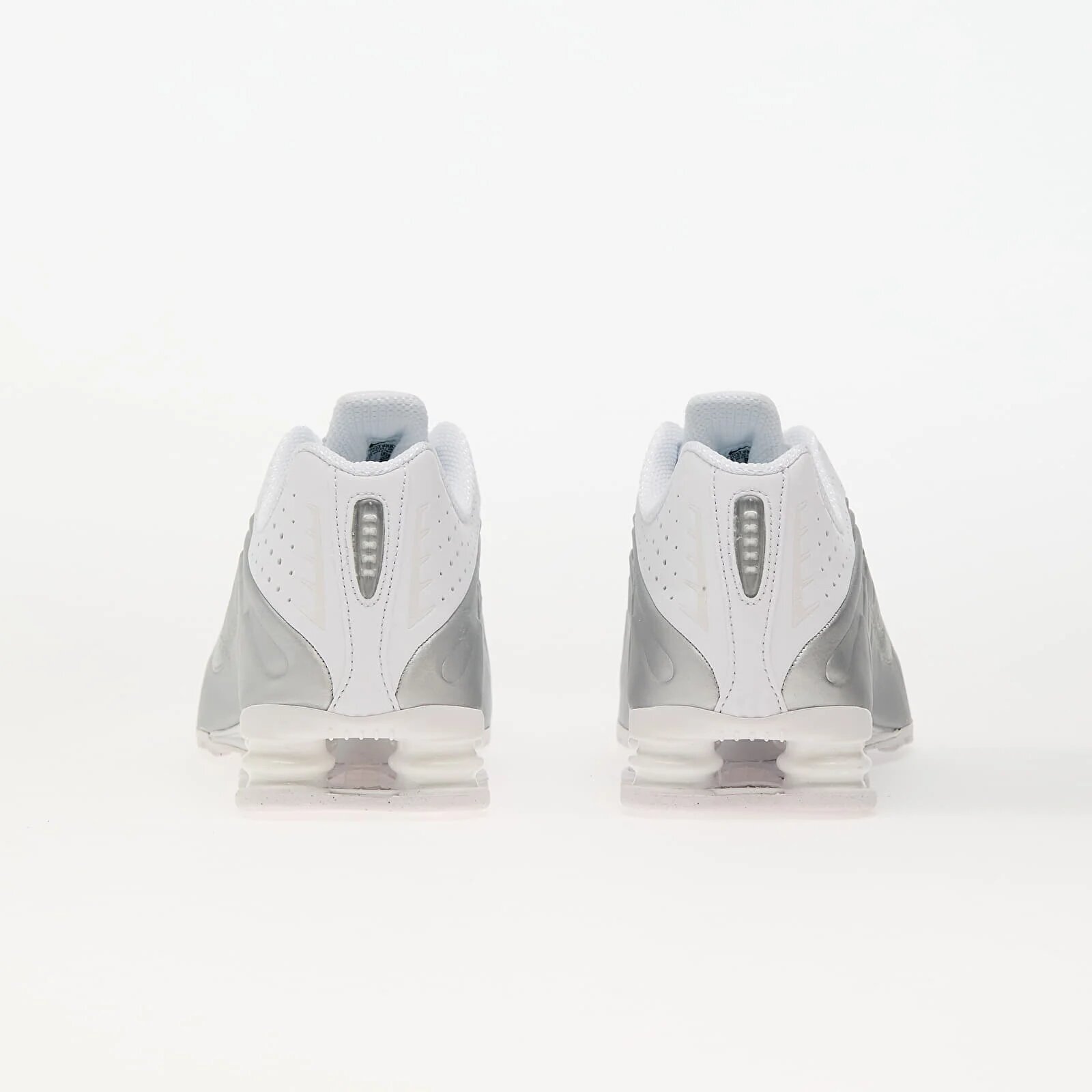 Nike Обувки Shox R4 White/ Metallic Silver-White