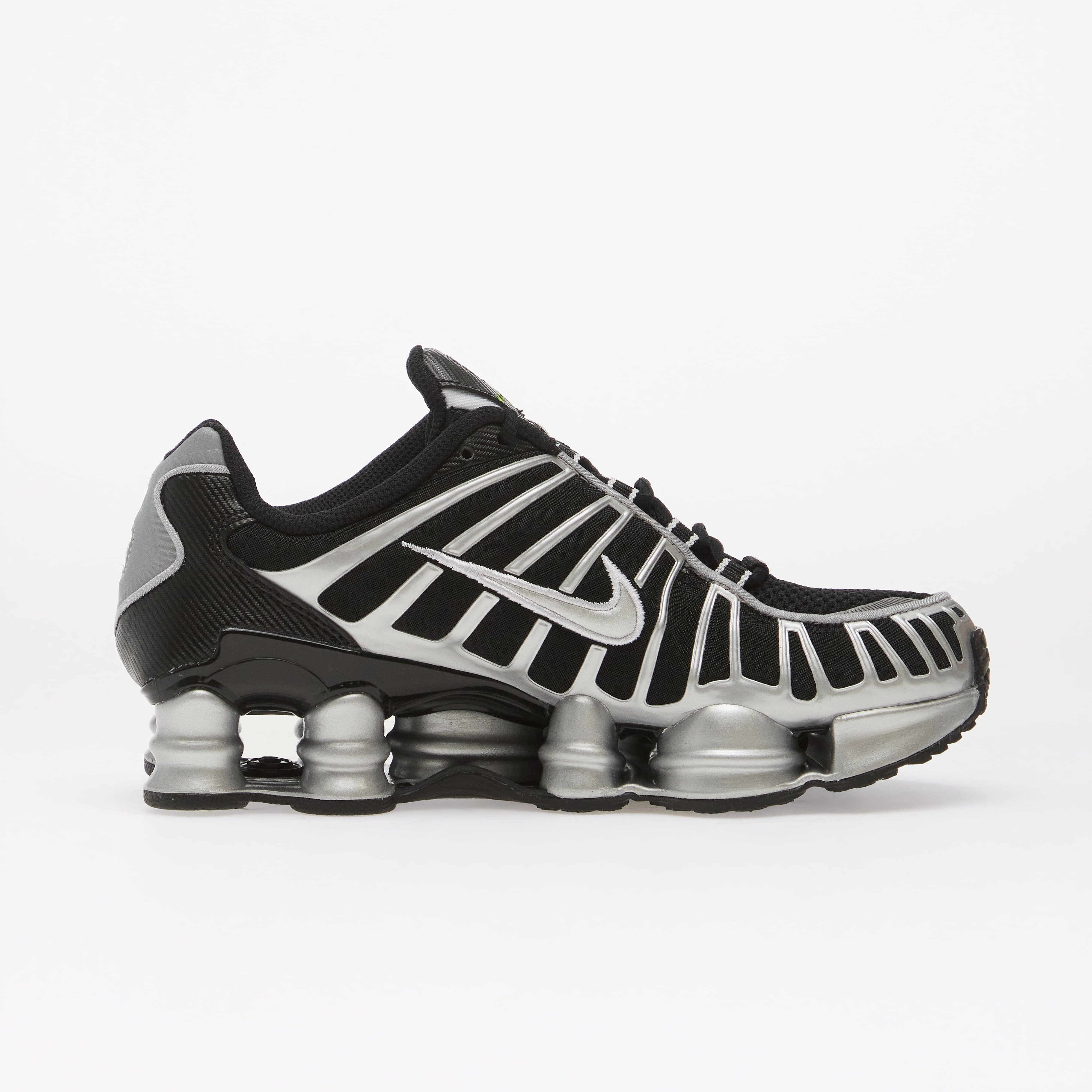 Nike Обувки Shox TL Kids Black/ Metallic Silver/ Volt Ice