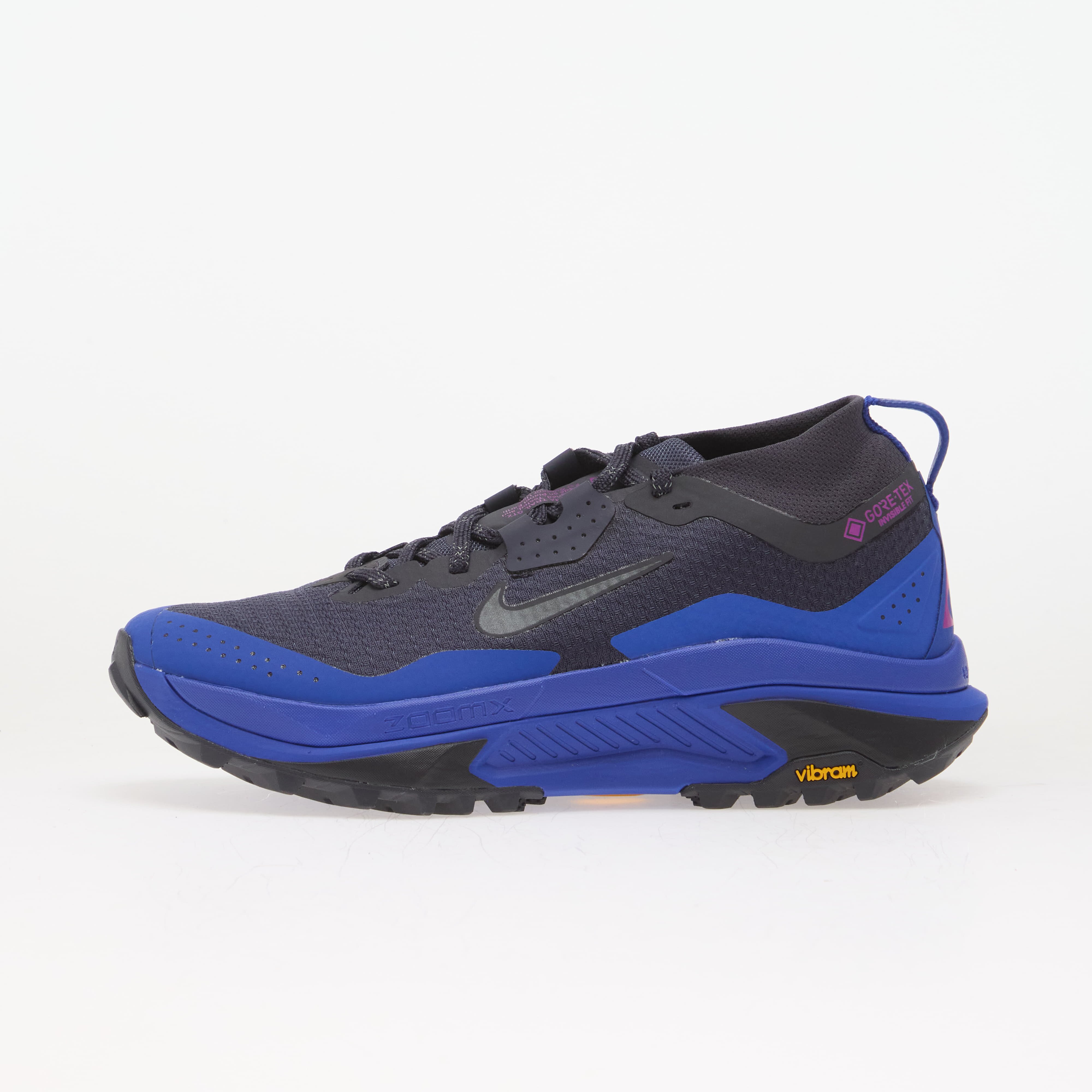 Nike Сникърси ACG Zegama Trail GORE-TEX Gridiron/ Black-Hyper Royal-Vivid Purple