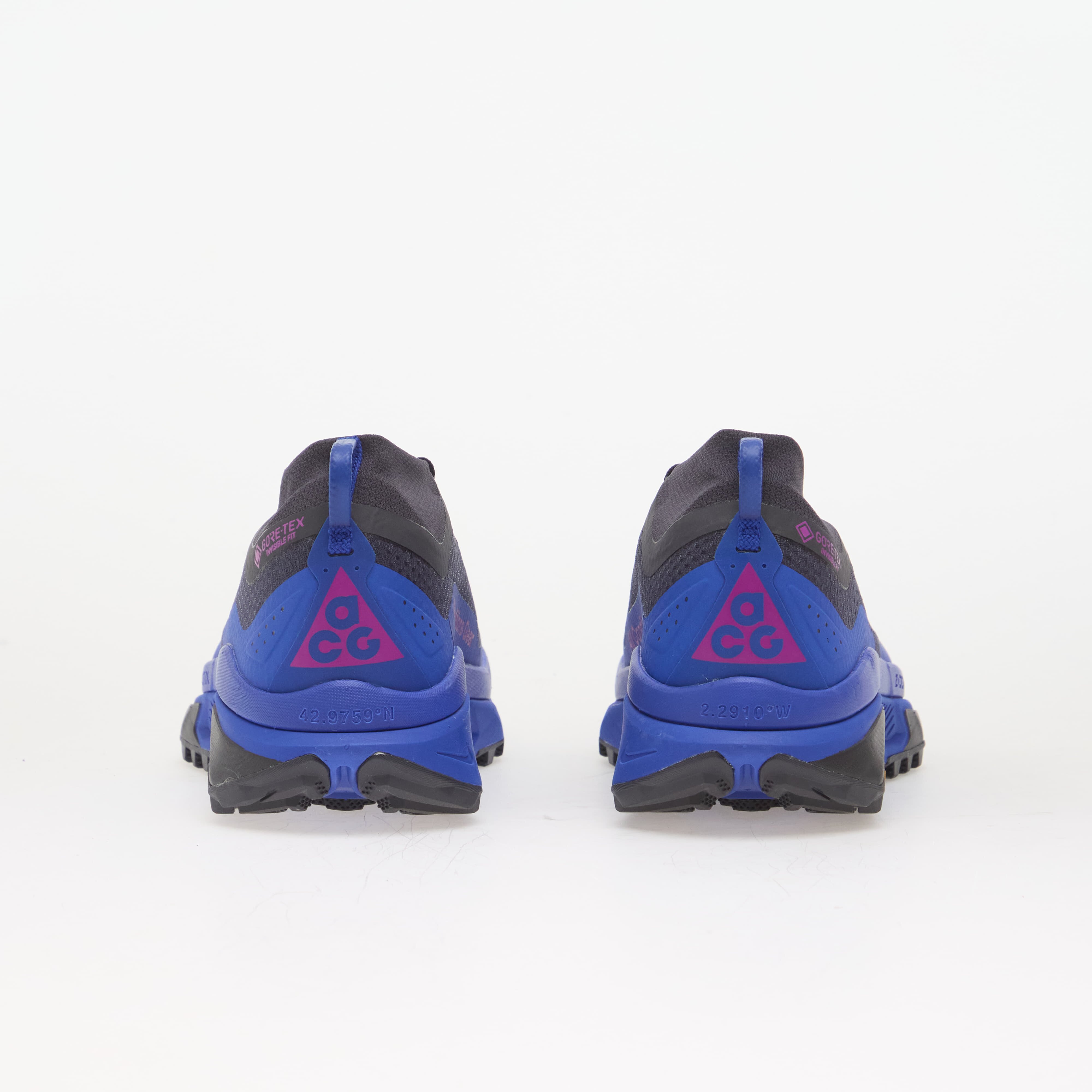 Nike Сникърси ACG Zegama Trail GORE-TEX Gridiron/ Black-Hyper Royal-Vivid Purple