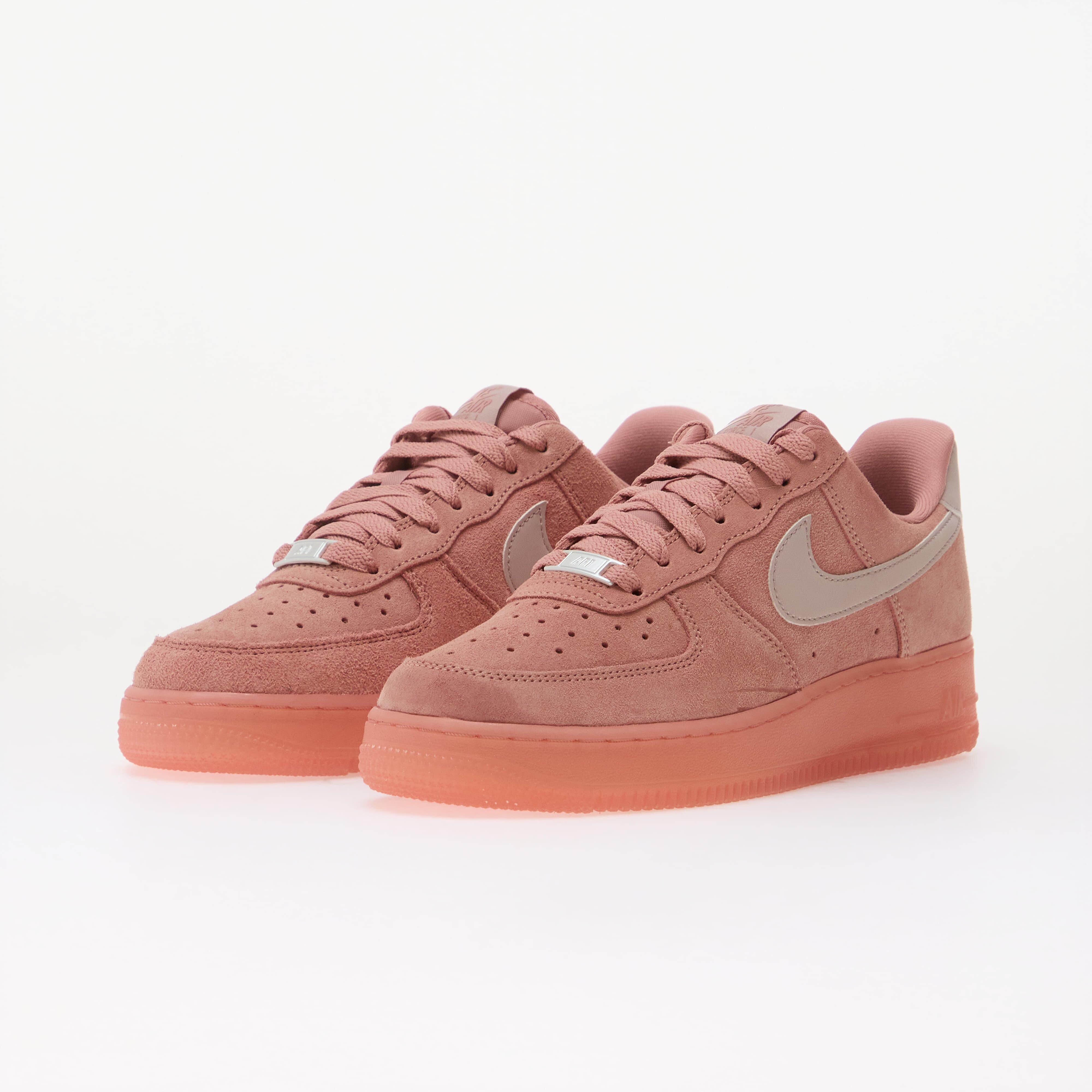 Nike Сникърси Air Force 1 '07 Suede Rust Pink/ Particle Rose