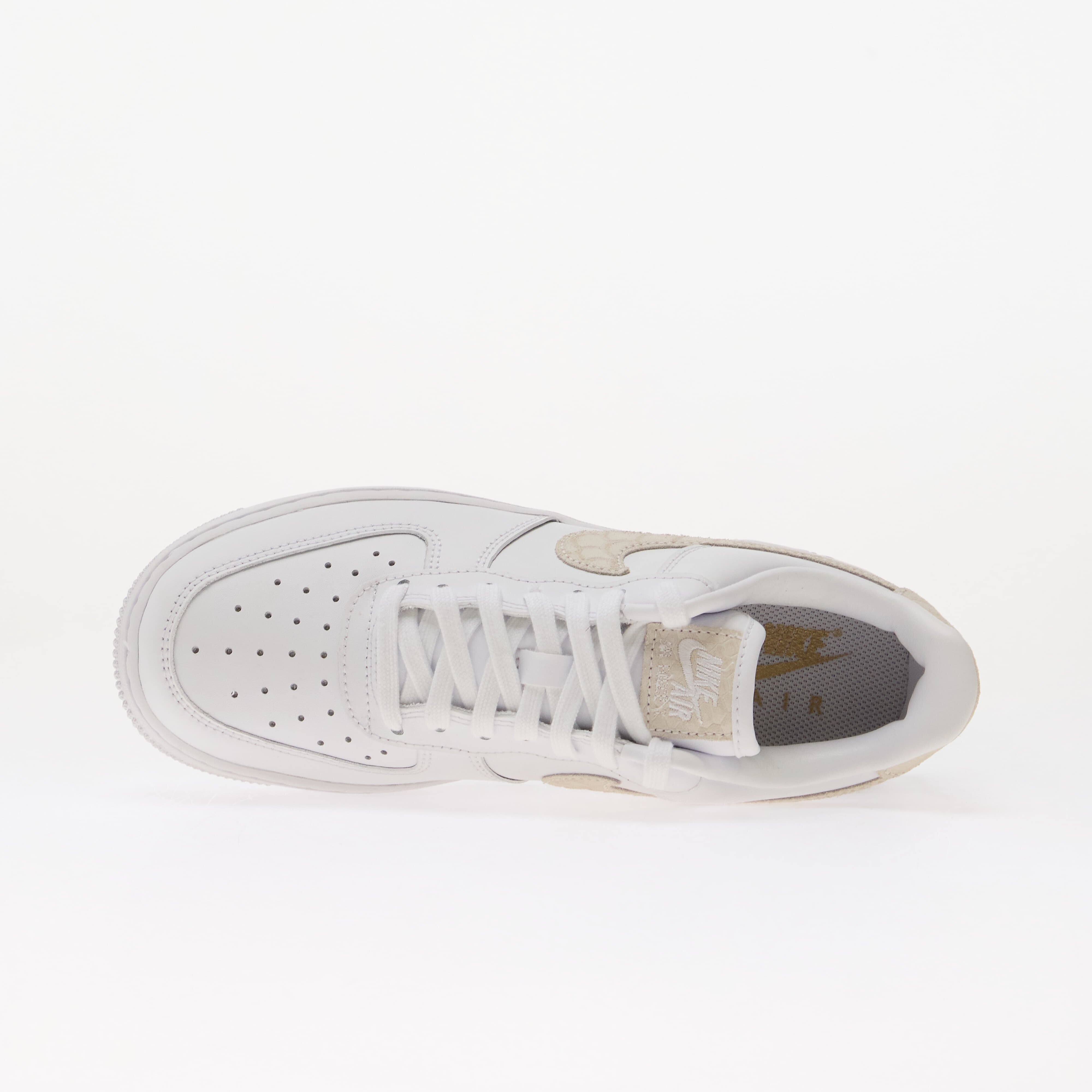 Nike Сникърси Air Force 1 '07 White/ White-Metallic Gold