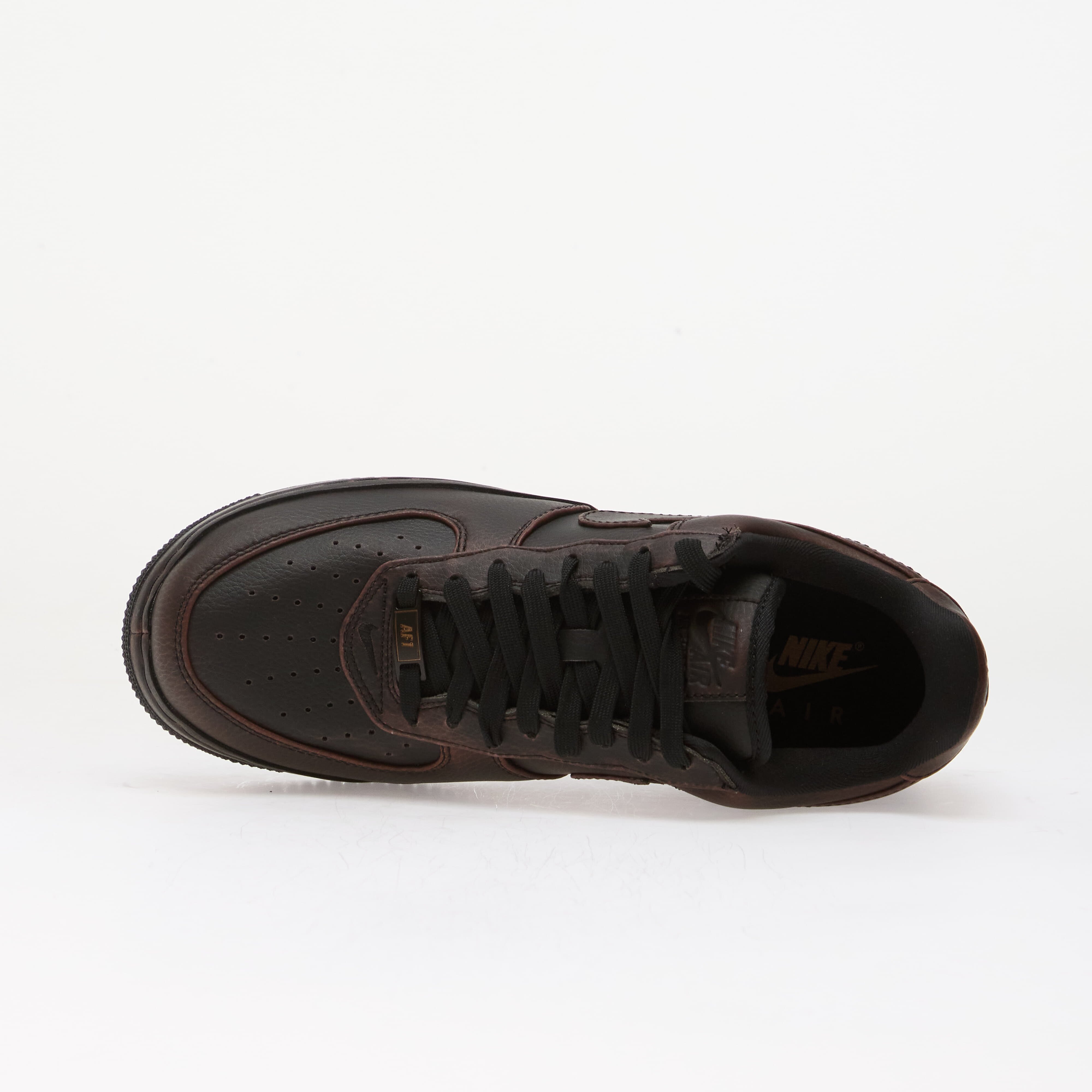 Nike Сникърси Air Force 1 Low Retro Premium Black/ Black-Infinite Sable-Silt Red