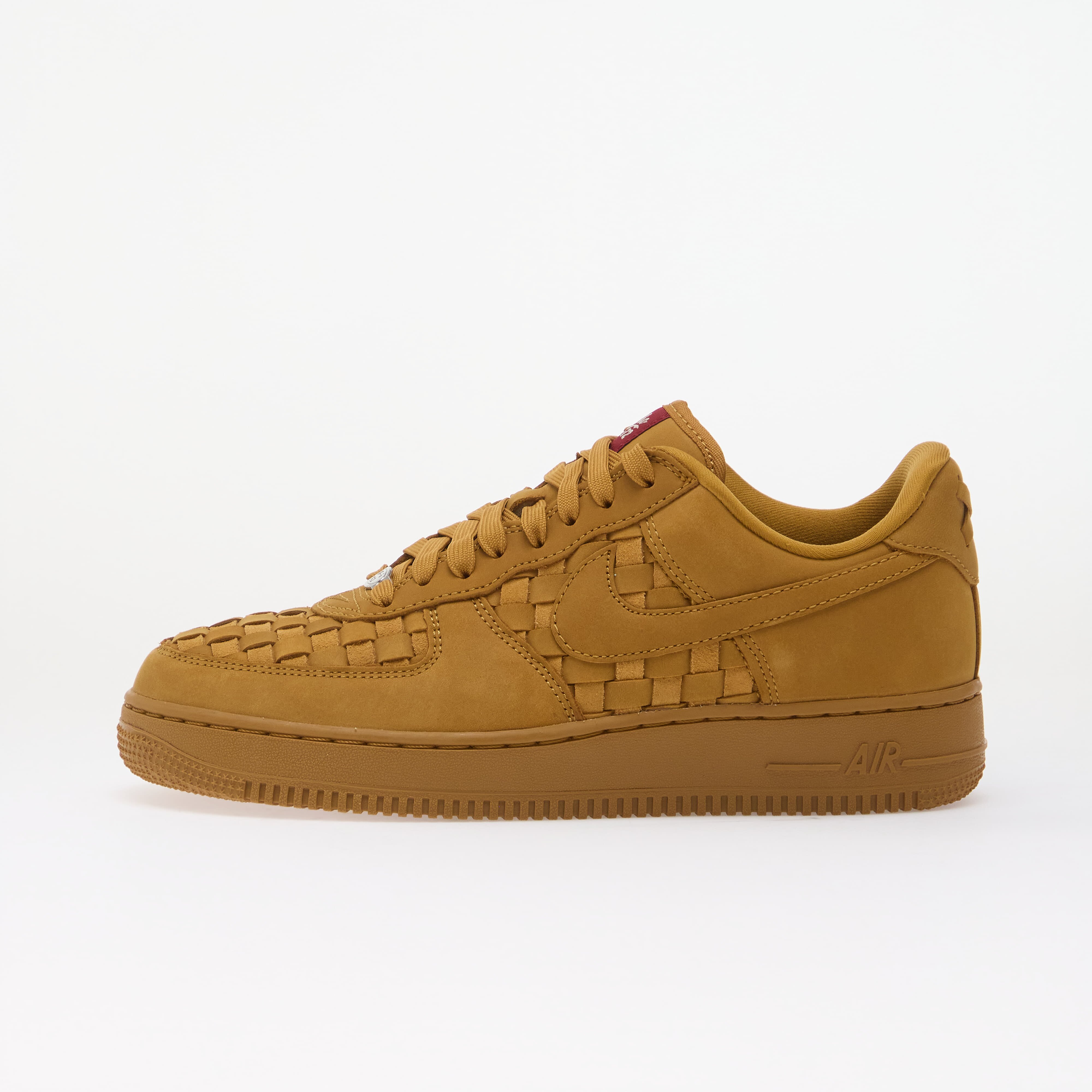Nike Сникърси Air Force 1 Low Retro Premium Wheat/ Wheat-Sail-Team Red