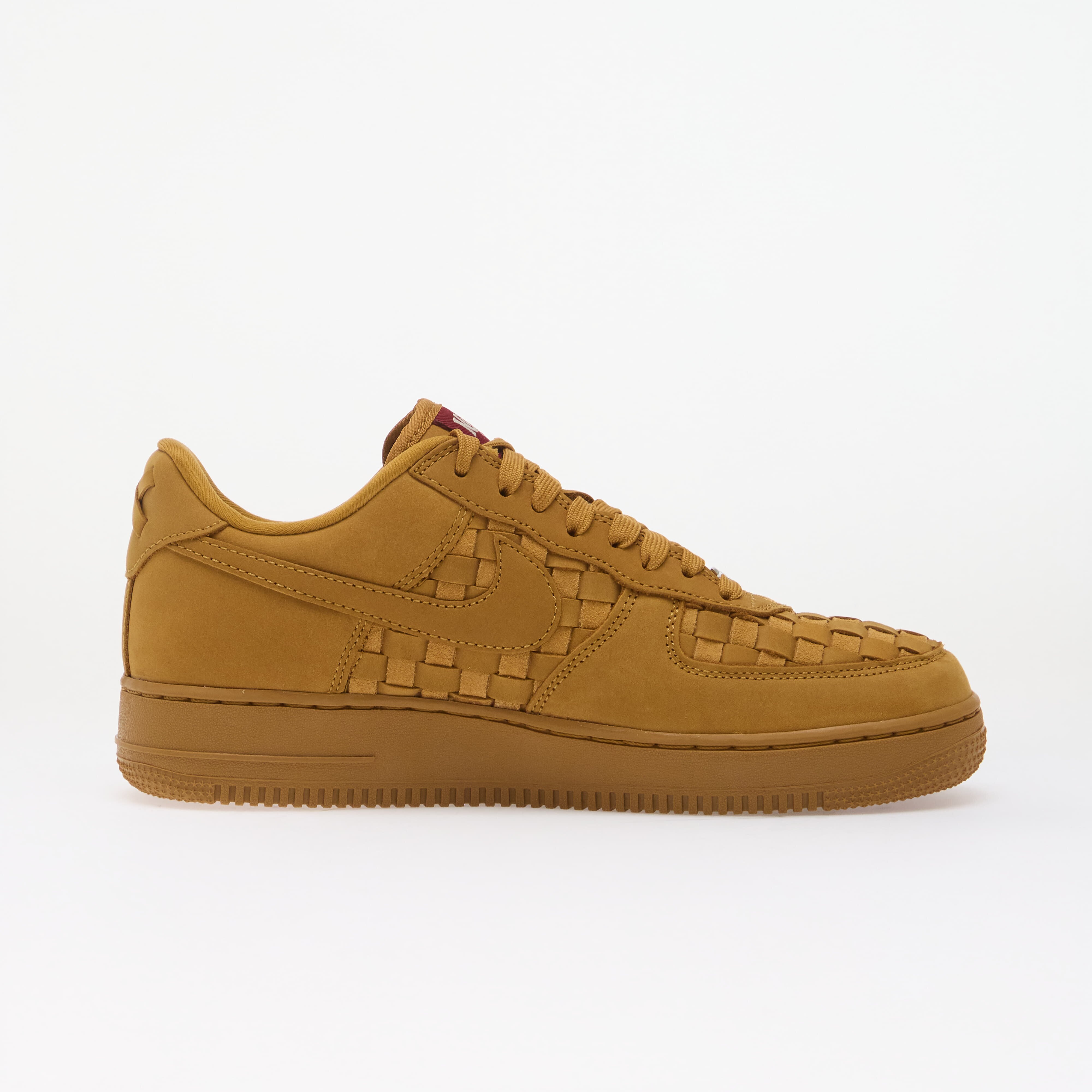 Nike Сникърси Air Force 1 Low Retro Premium Wheat/ Wheat-Sail-Team Red