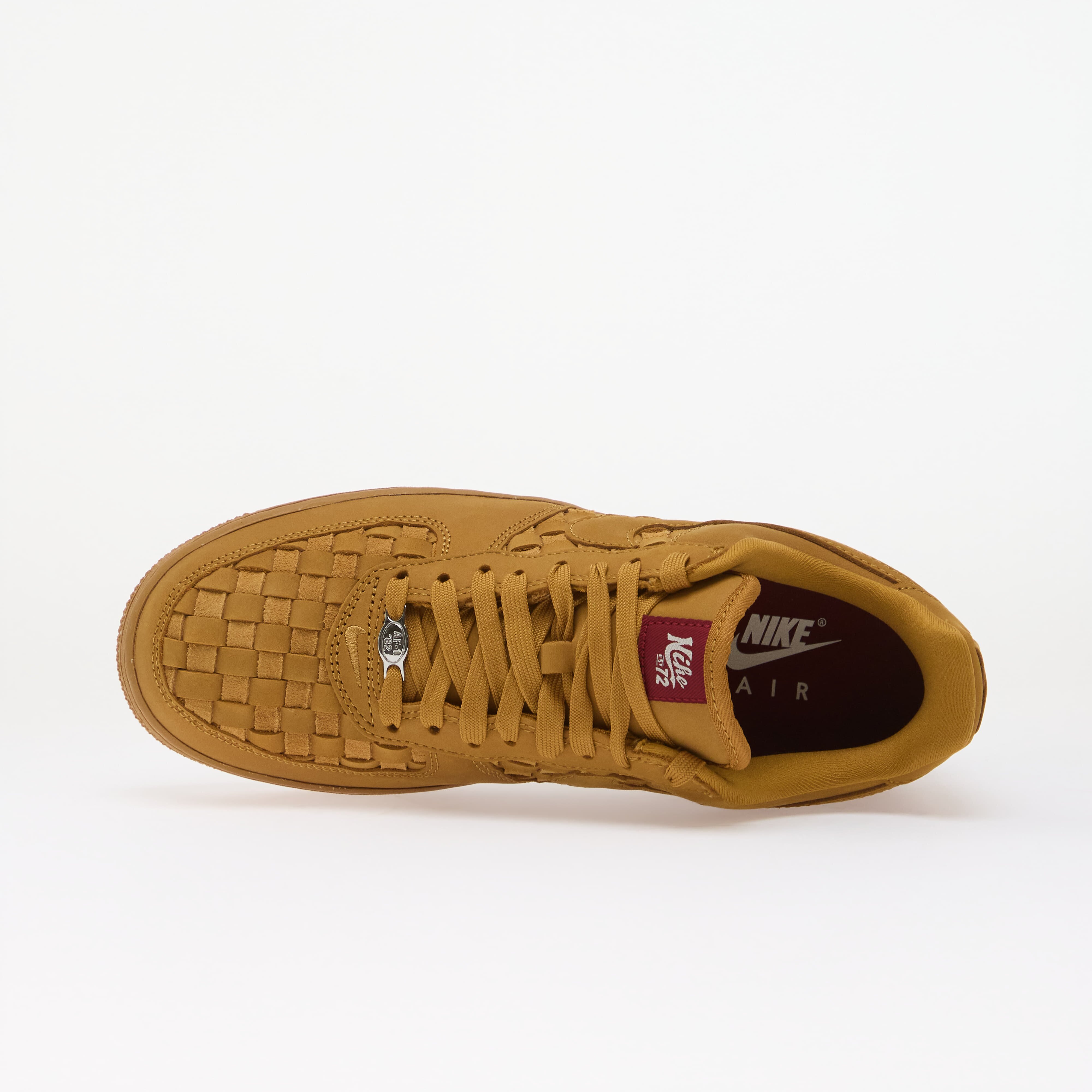 Nike Сникърси Air Force 1 Low Retro Premium Wheat/ Wheat-Sail-Team Red