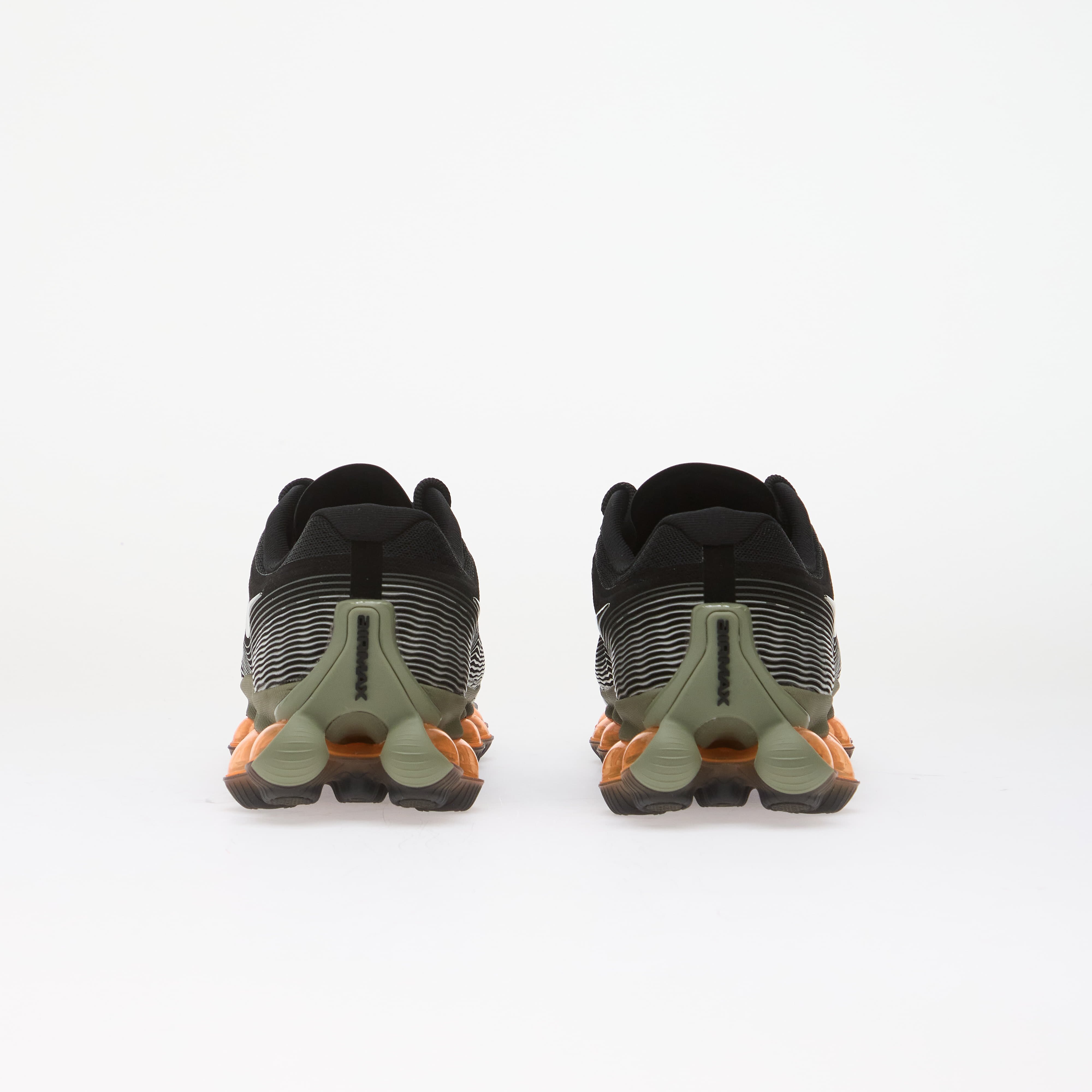 Nike Сникърси Air Liquid Max Black/ Metallic Silver-Light Army