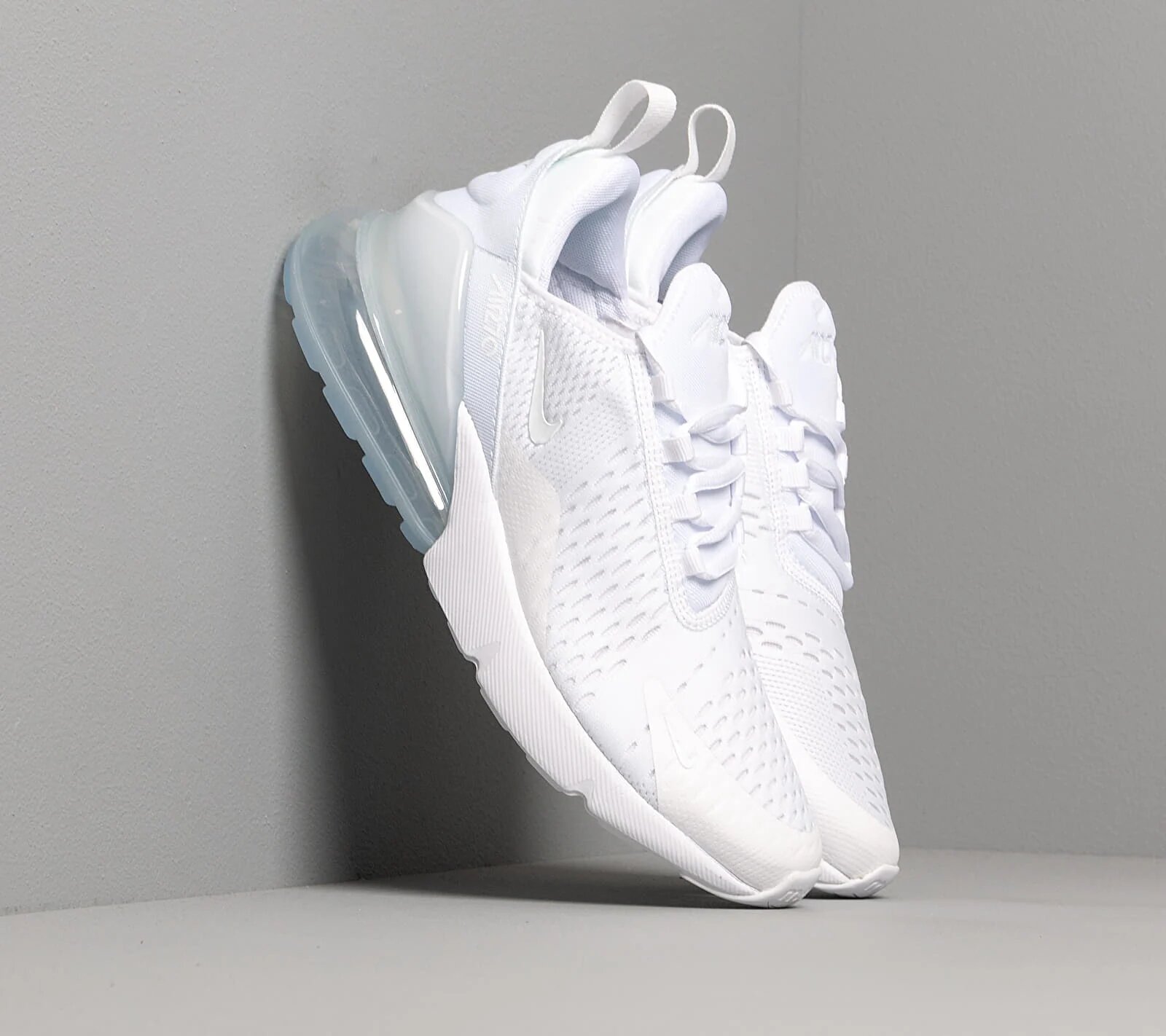 Nike Сникърси Air Max 270 (GS) White/ White-Metallic Silver