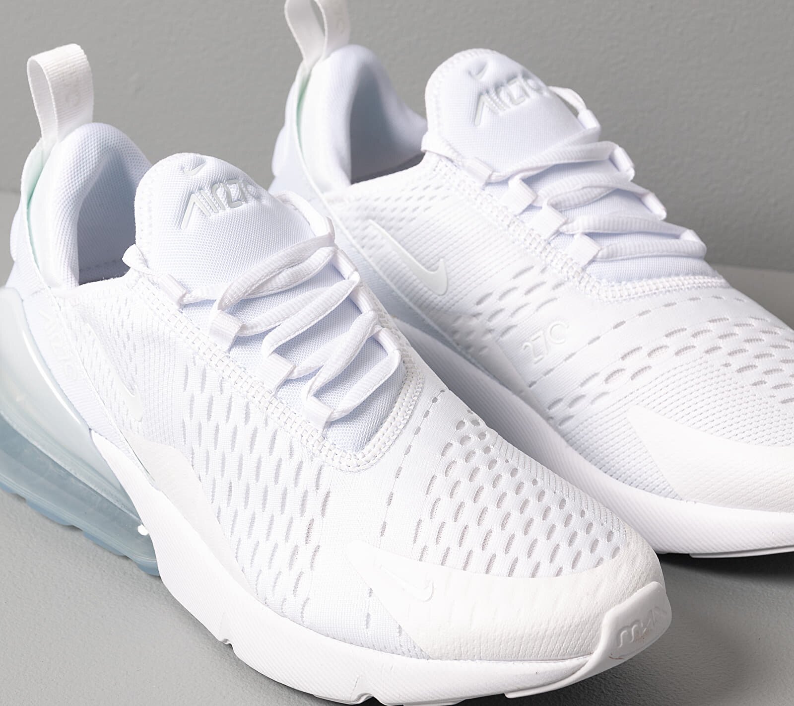 Nike Сникърси Air Max 270 (GS) White/ White-Metallic Silver