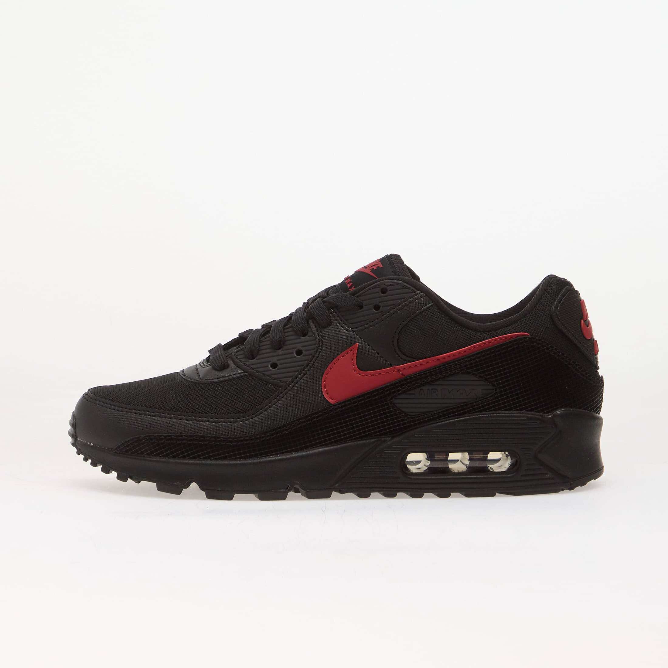 Nike Сникърси Air Max 90 Black/ Tough Red-Black