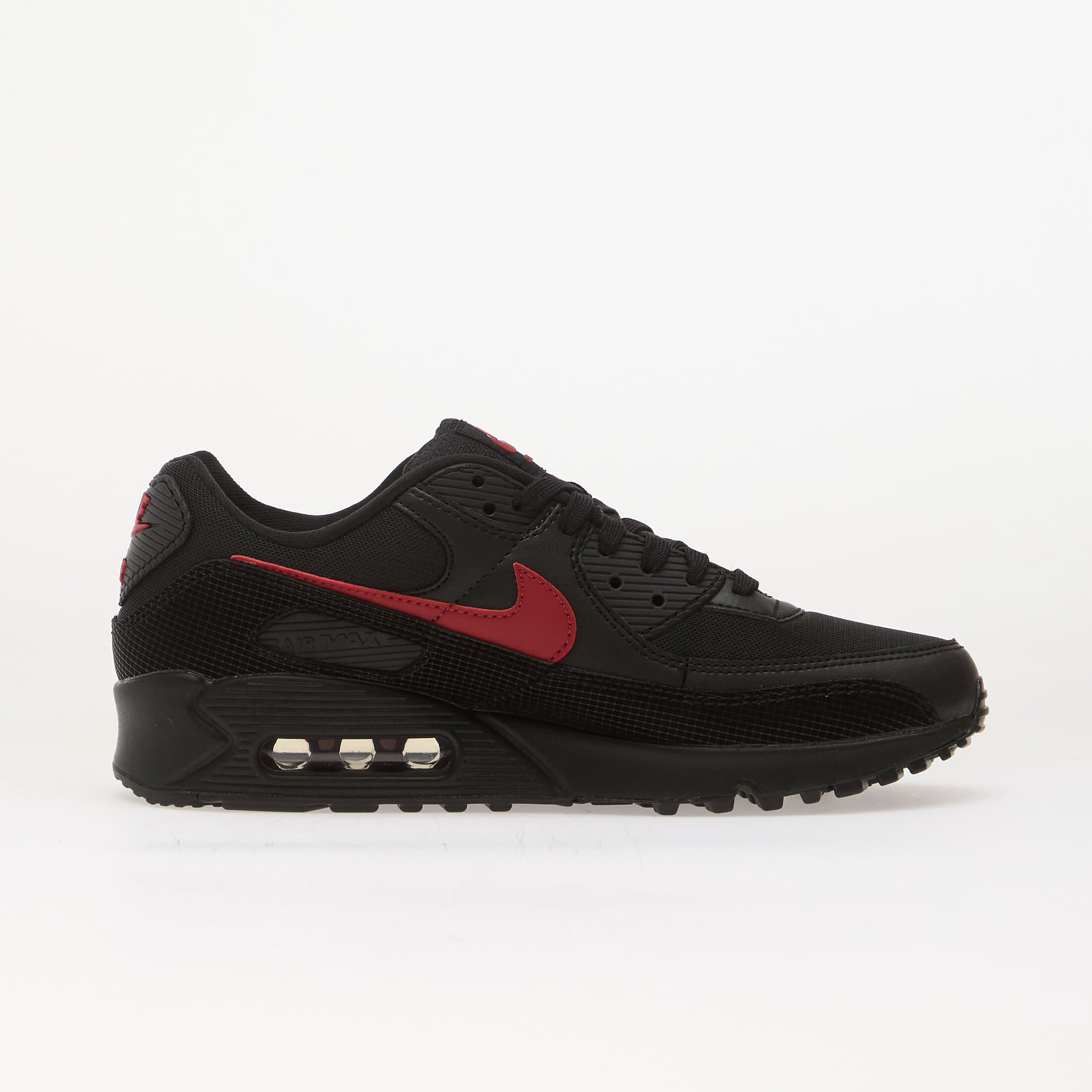 Nike Сникърси Air Max 90 Black/ Tough Red-Black