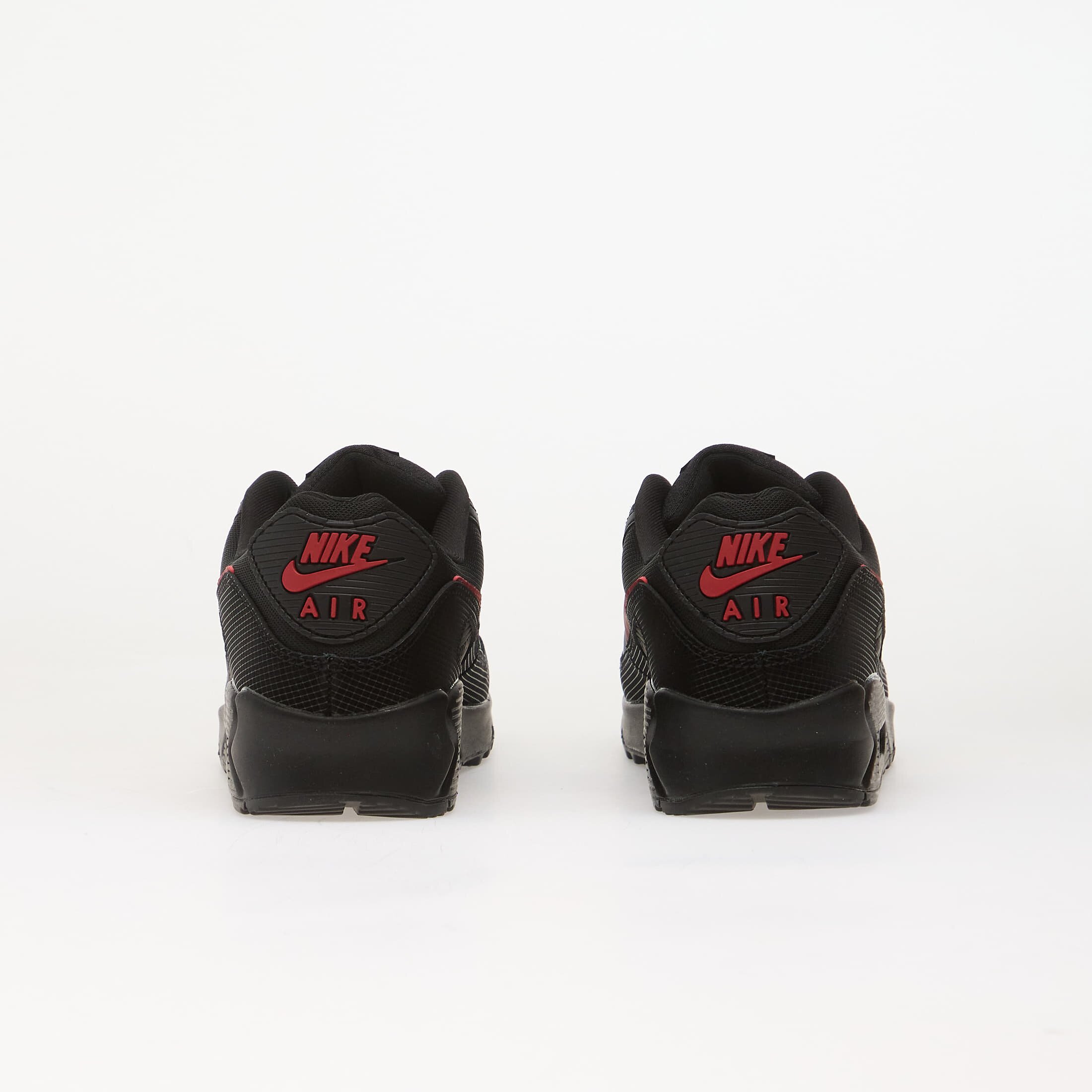 Nike Сникърси Air Max 90 Black/ Tough Red-Black
