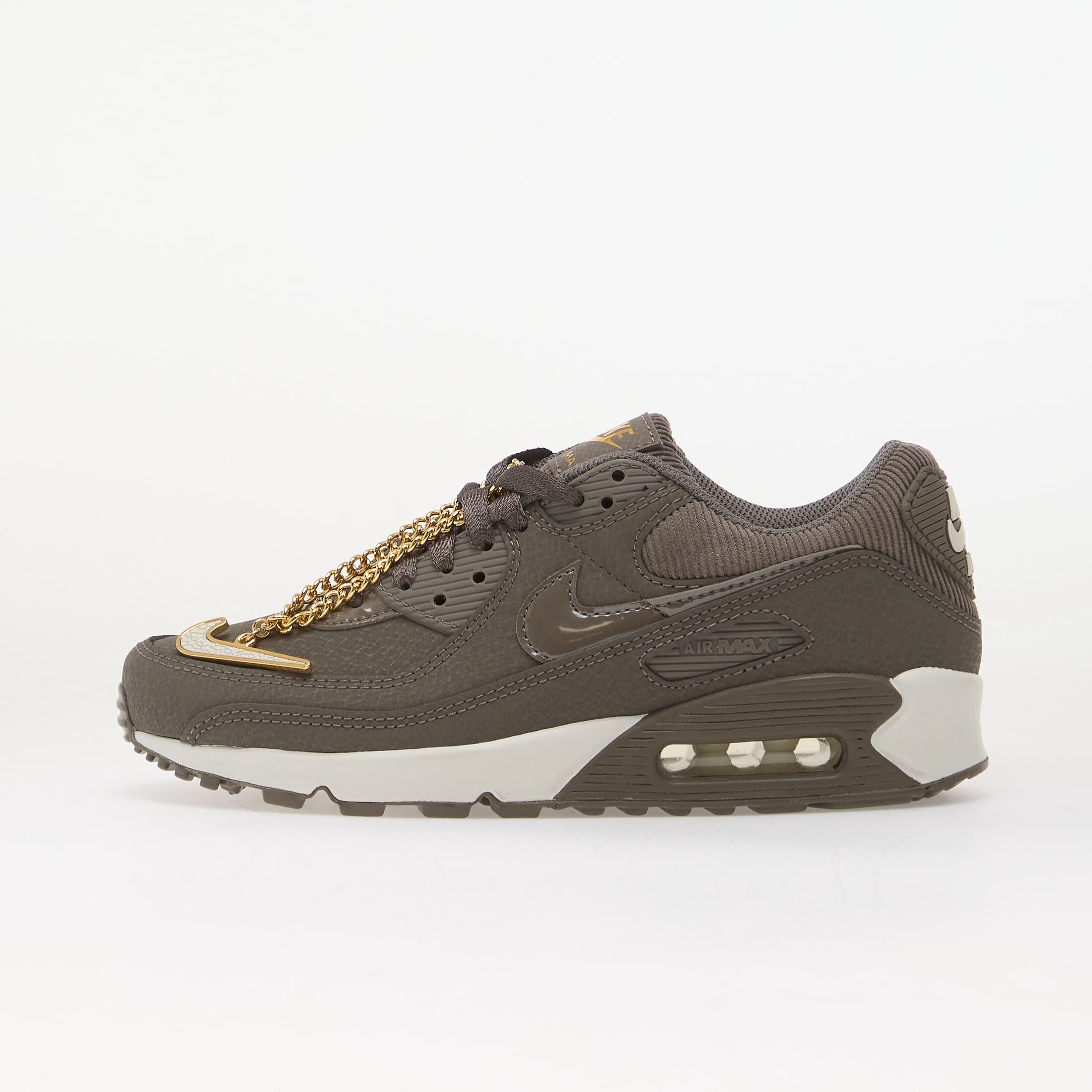 Nike Сникърси Air Max 90 Cave Stone/ Cave Stone-Dark Beetroot