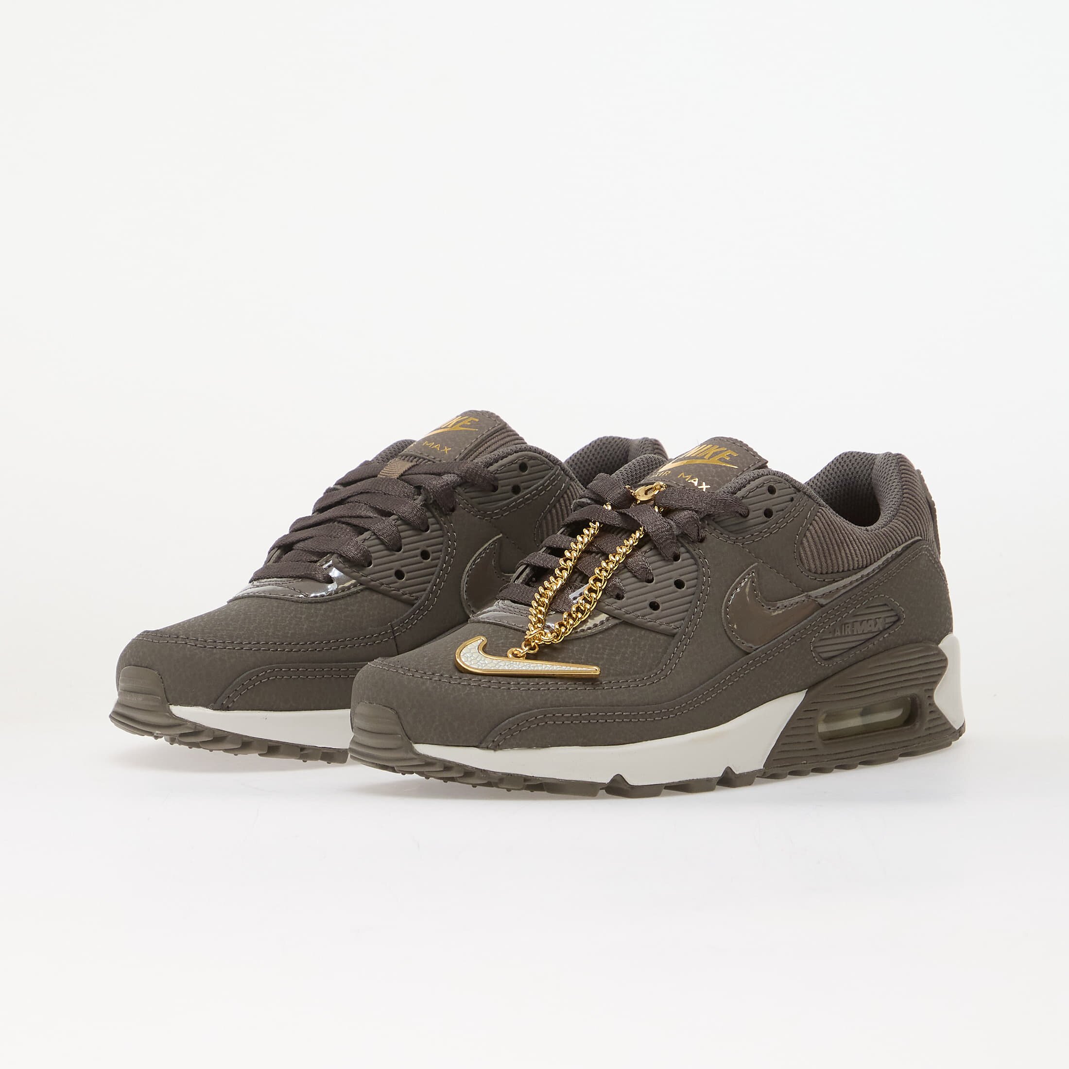 Nike Сникърси Air Max 90 Cave Stone/ Cave Stone-Dark Beetroot