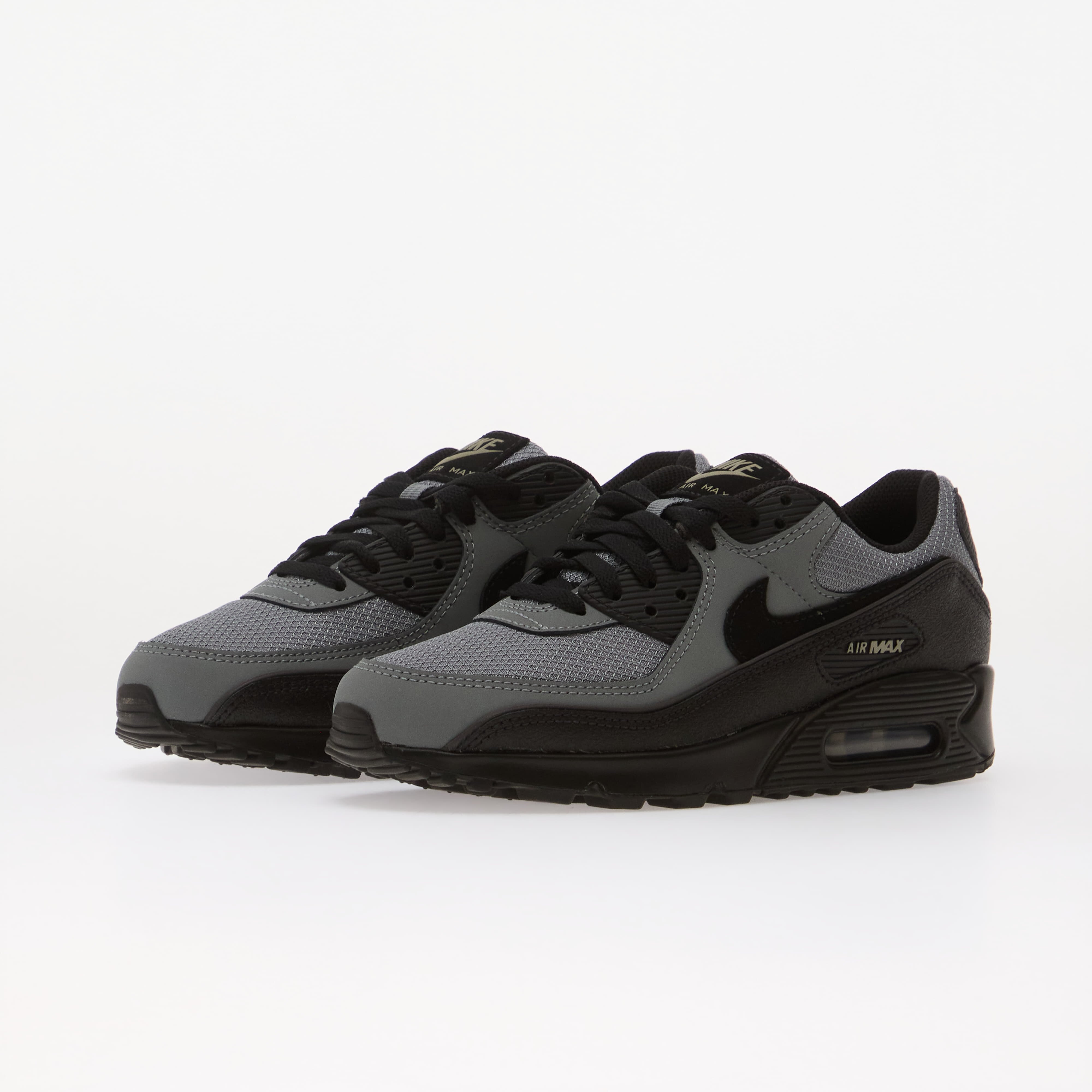 Nike Сникърси Air Max 90 Cool Grey/ Black-Light Army