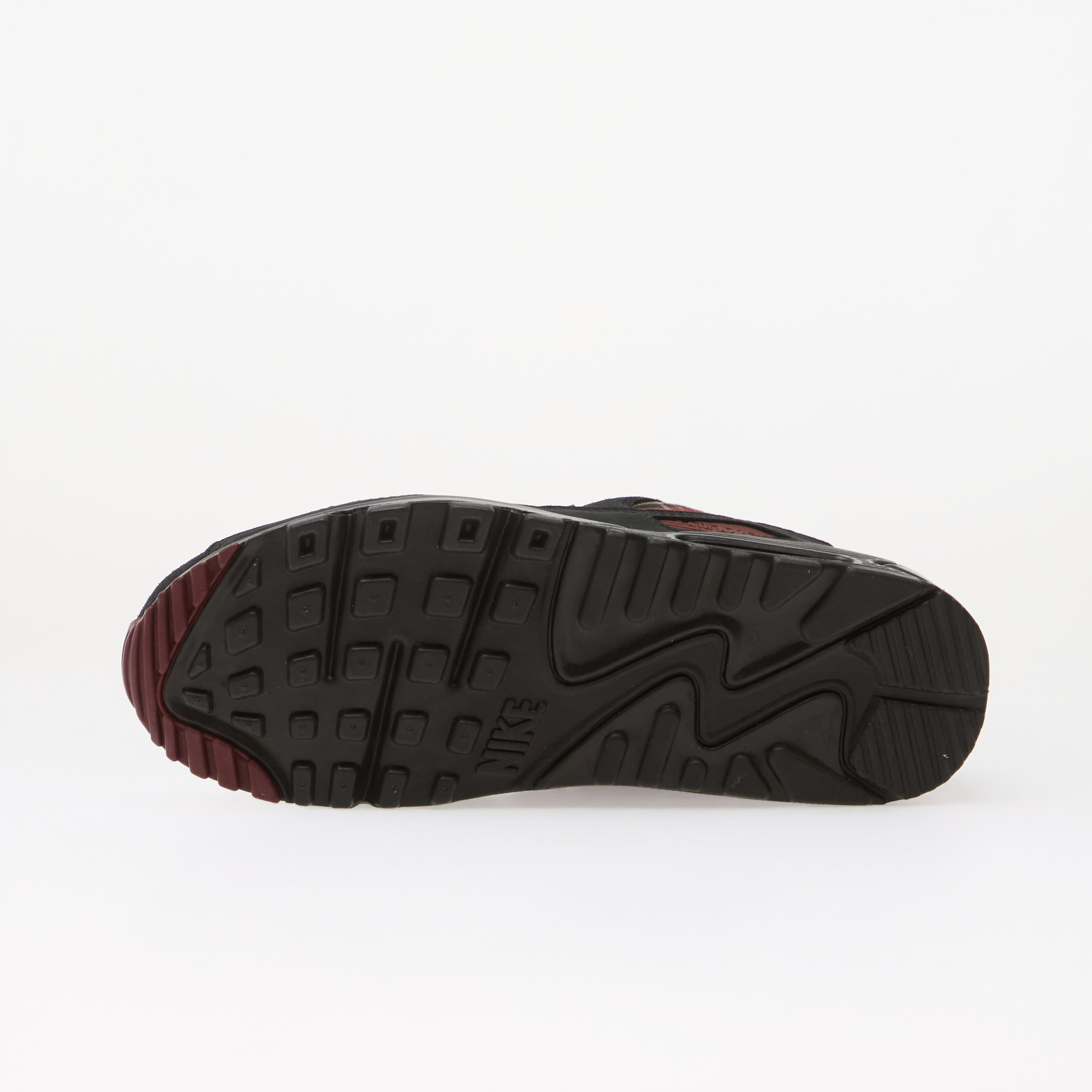 Nike Сникърси Air Max 90 "Plaid" Black/ Team Red-Tough Red-Yellow Ochre