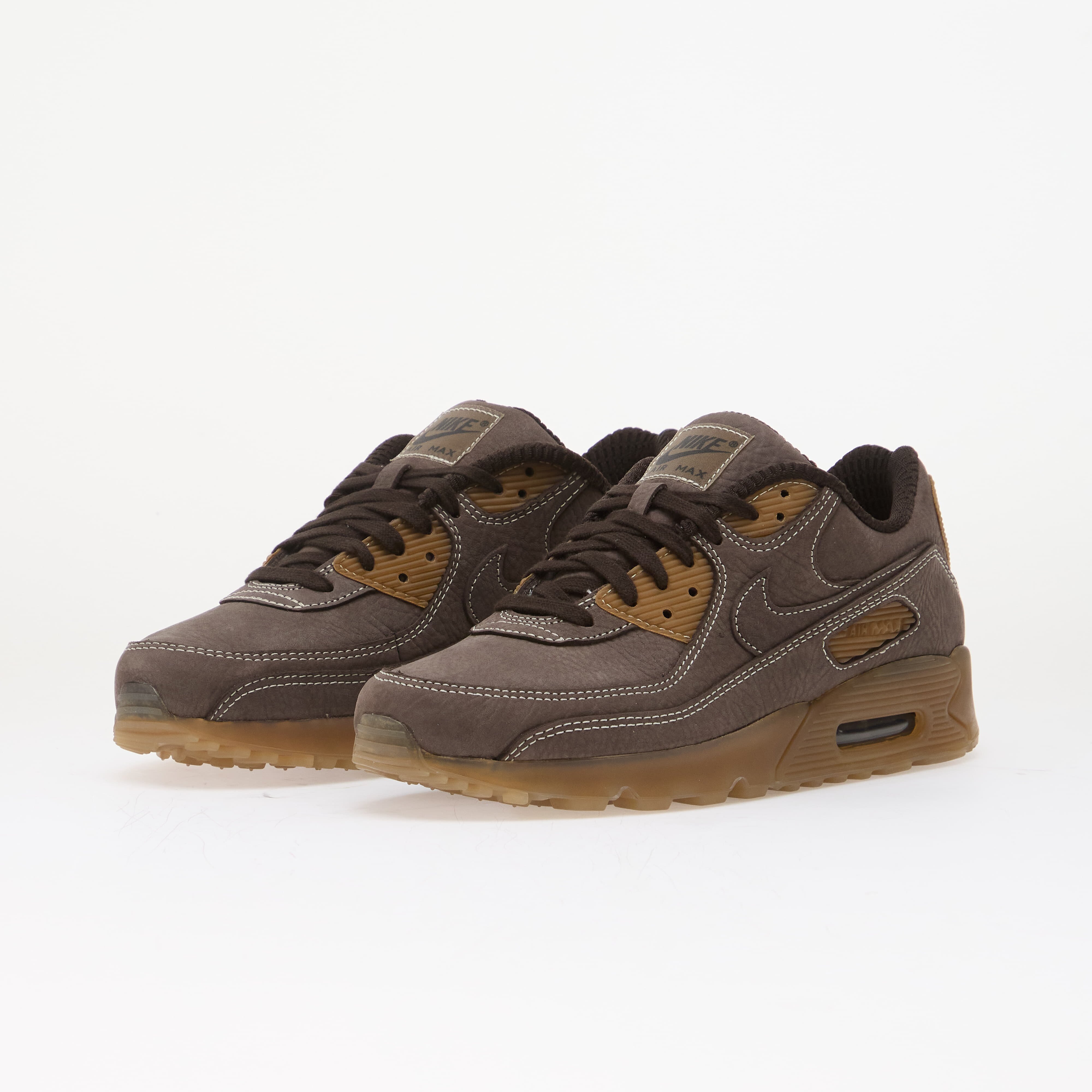 Nike Сникърси Air Max 90 Qs Shadow Brown/ Shadow Brown-Buff