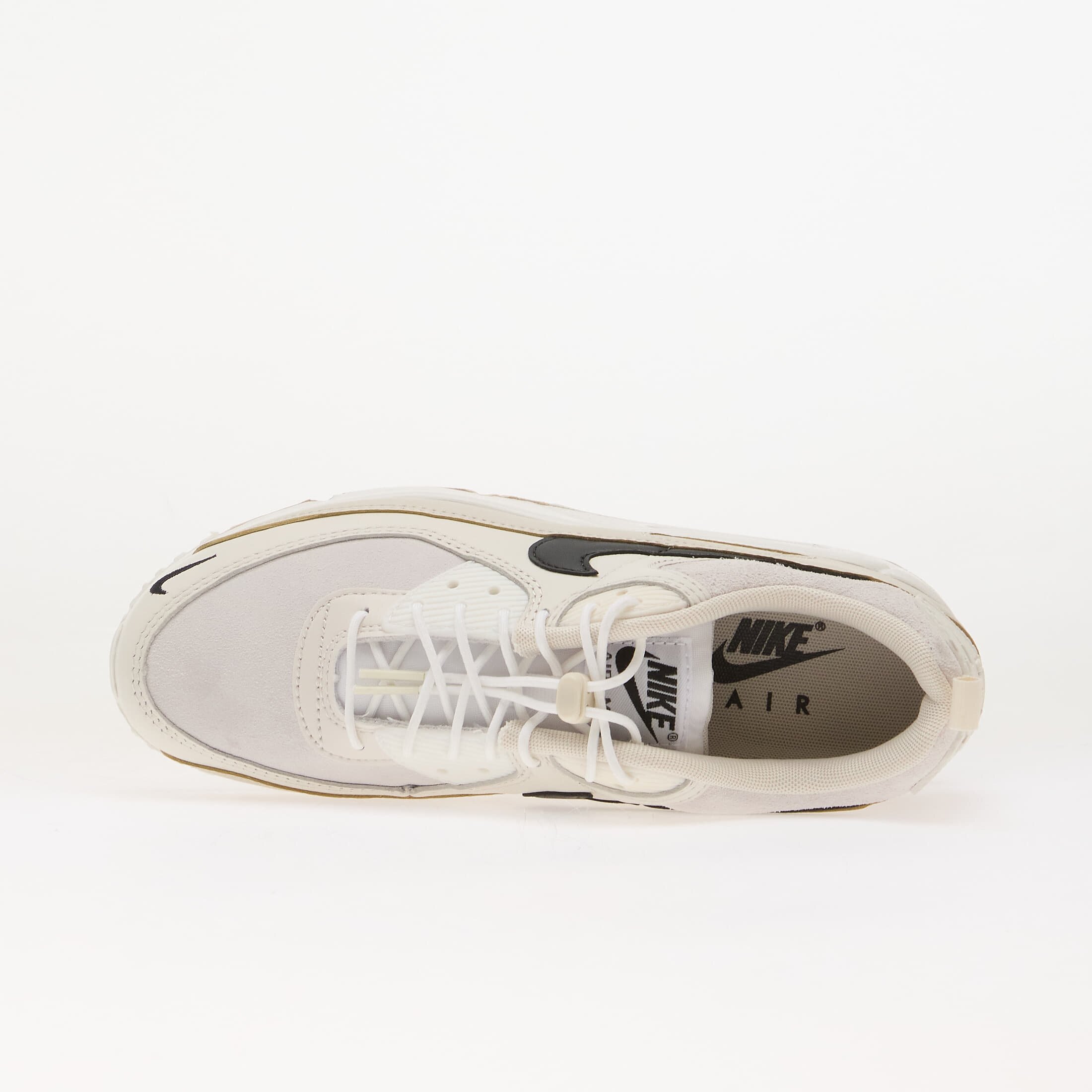 Nike Сникърси Air Max 90 White/ Black-Lt Orewood Brn-Phantom