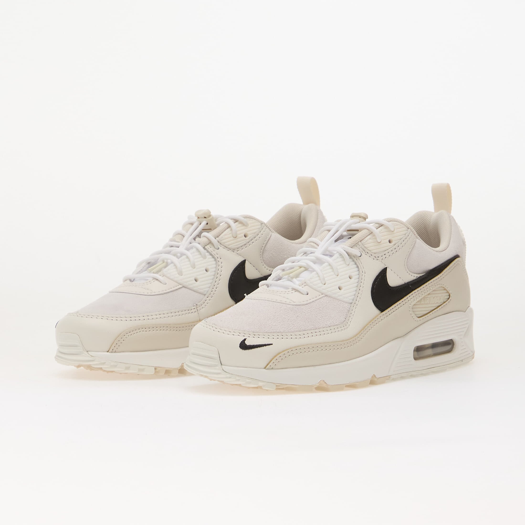 Nike Сникърси Air Max 90 White/ Black-Lt Orewood Brn-Phantom