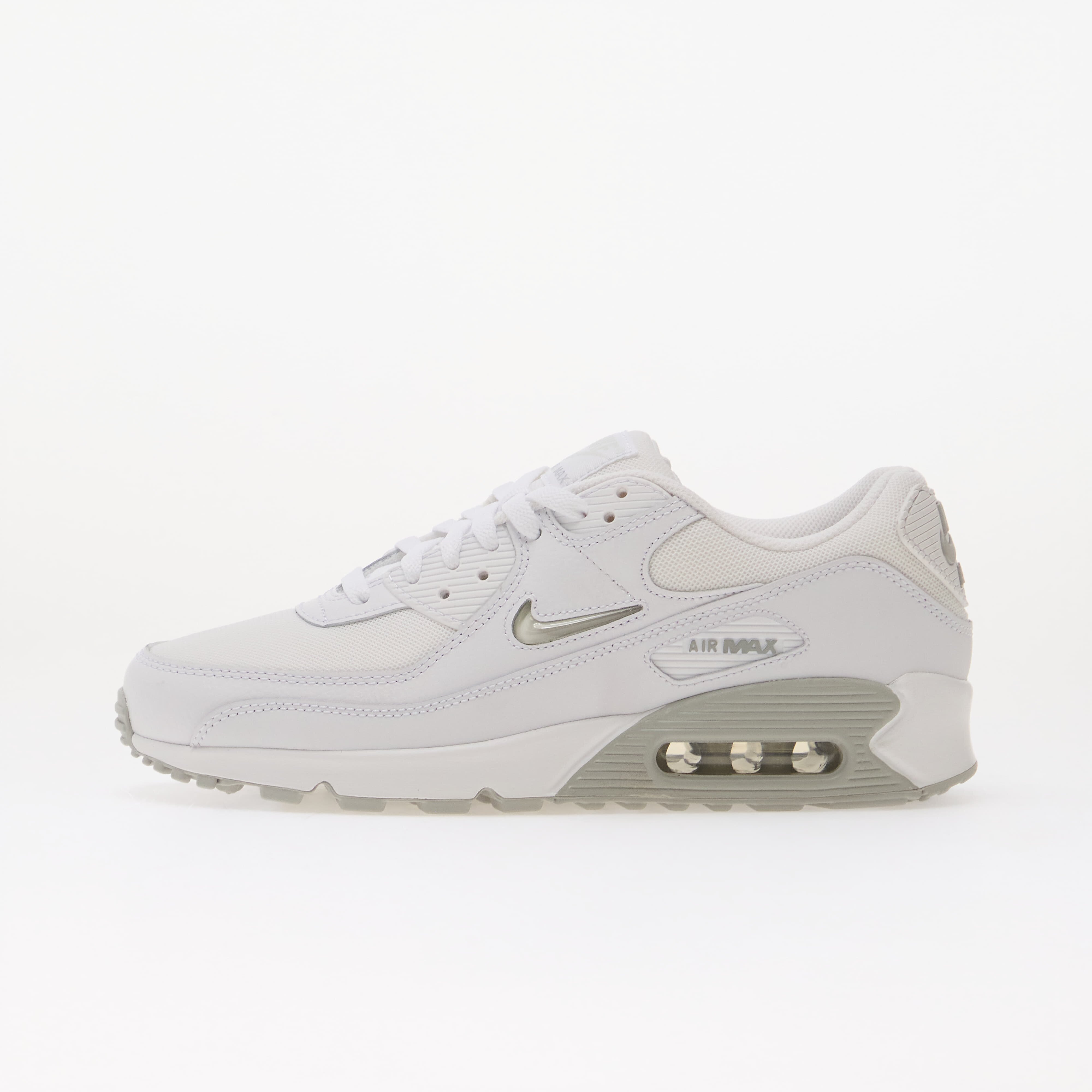 Nike Сникърси Air Max 90 White/ Photon Dust-Lt Smoke Grey
