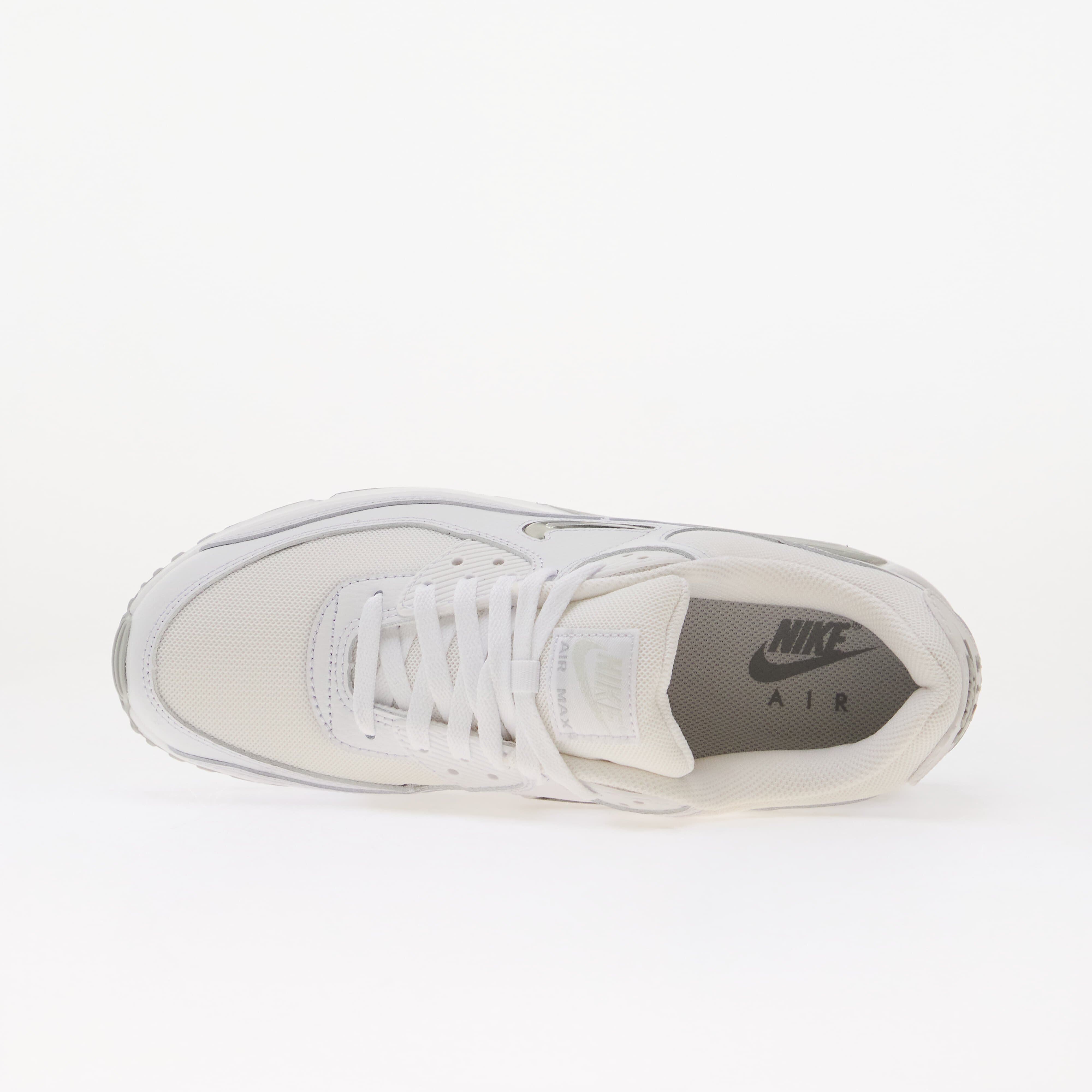 Nike Сникърси Air Max 90 White/ Photon Dust-Lt Smoke Grey