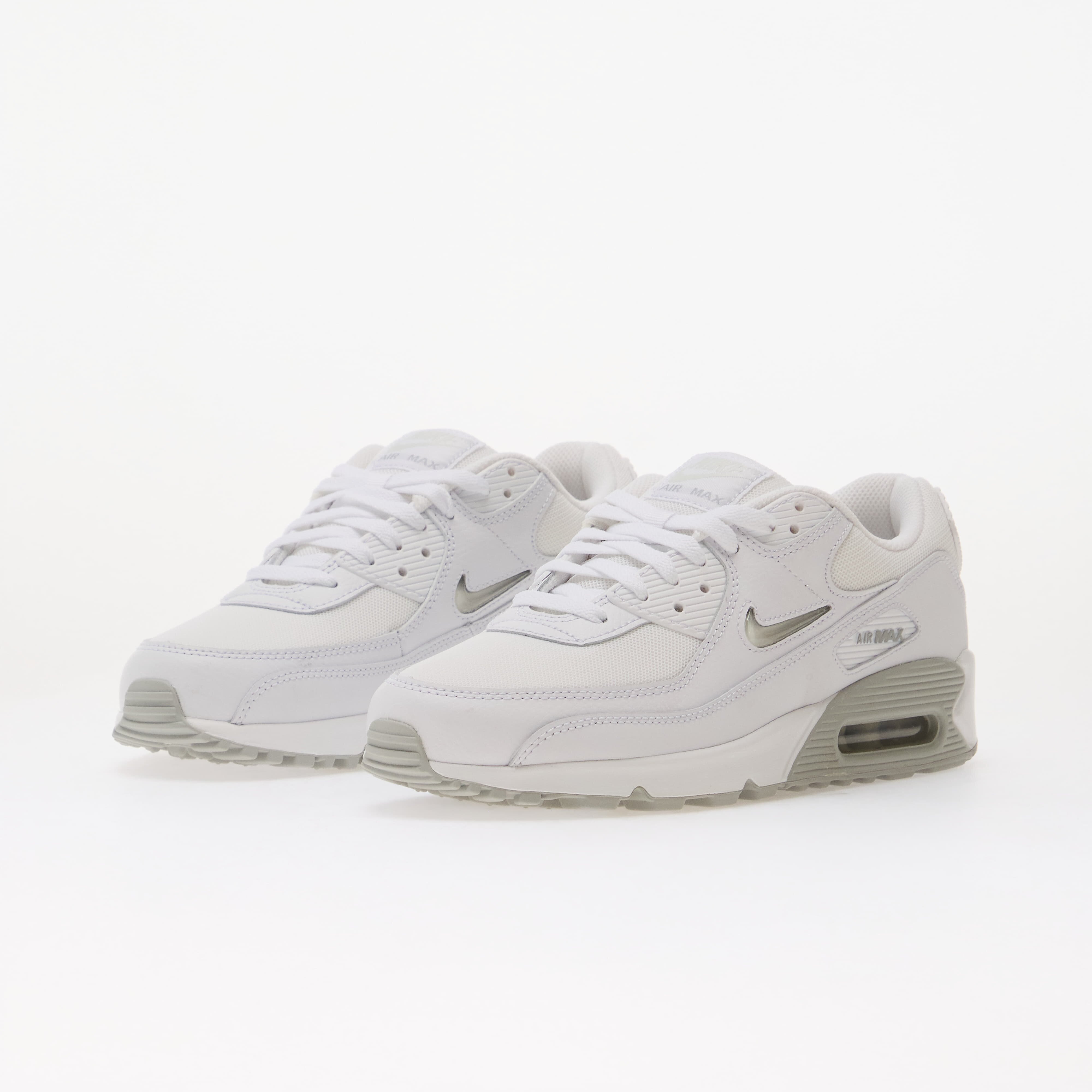 Nike Сникърси Air Max 90 White/ Photon Dust-Lt Smoke Grey