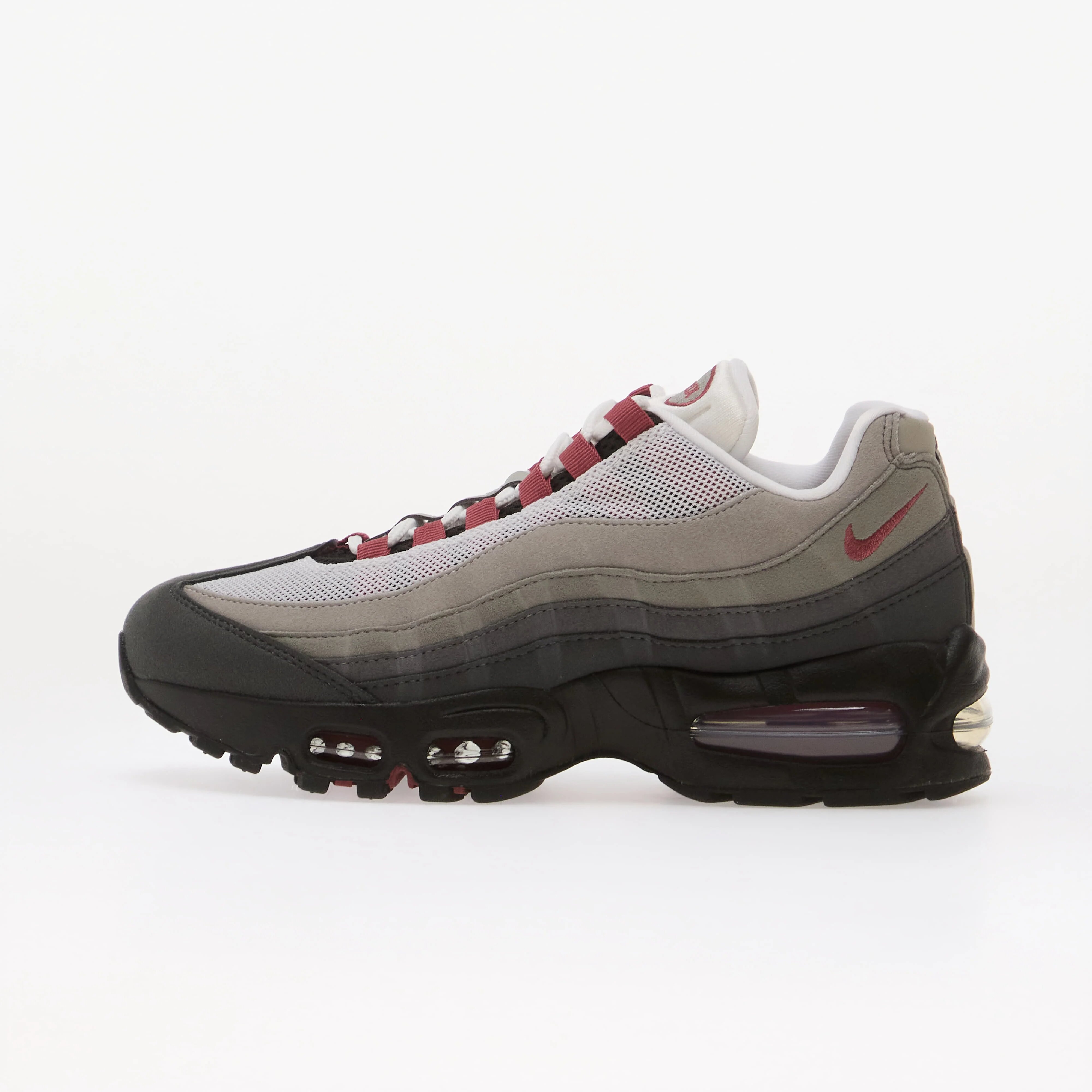 Nike Сникърси Air Max 95 Big Bubble Black/ Pink Smoke-White-Medium Grey