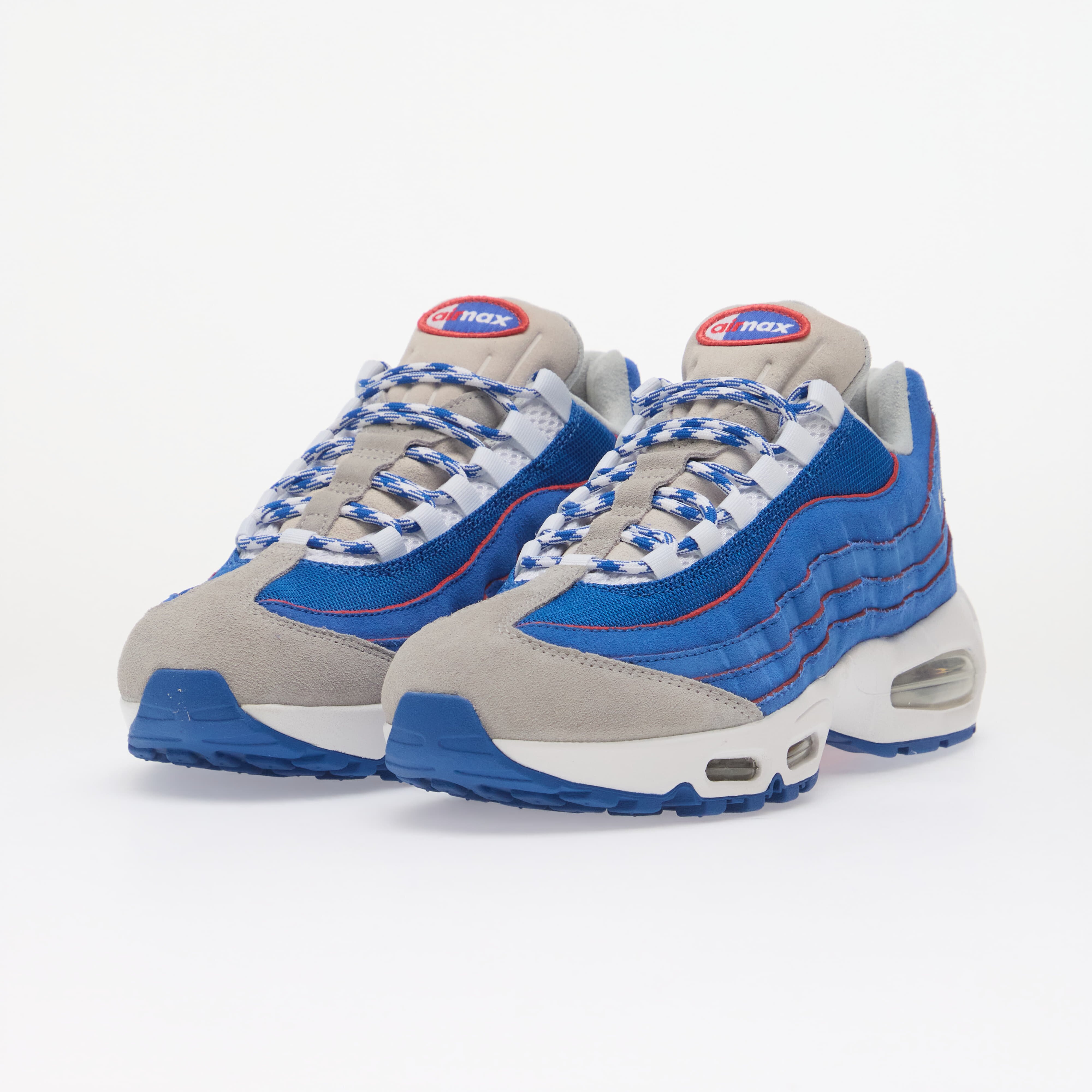 Nike Сникърси Air Max 95 Big Bubble Blue Sapphire/ Metallic Silver-White