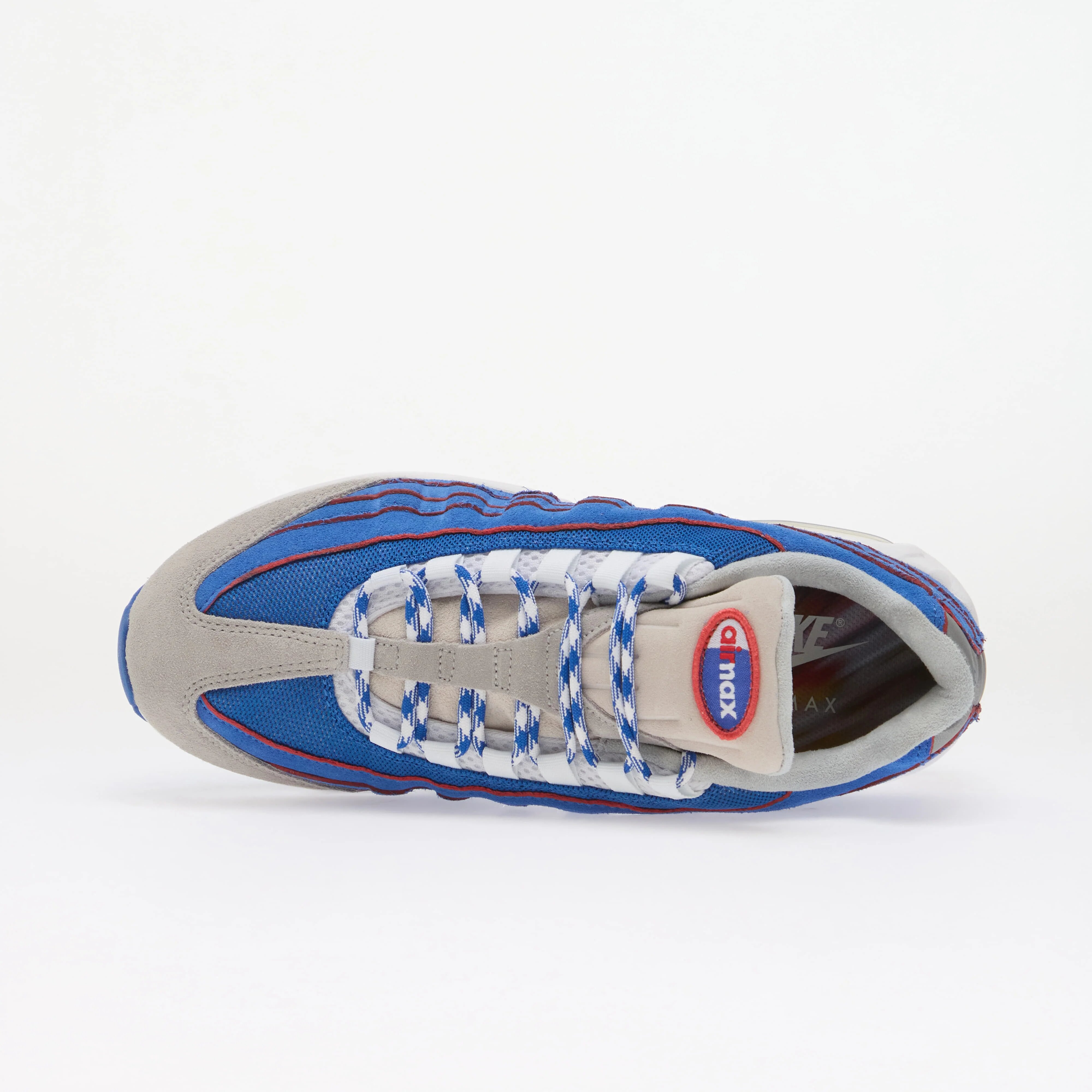 Nike Сникърси Air Max 95 Big Bubble Blue Sapphire/ Metallic Silver-White