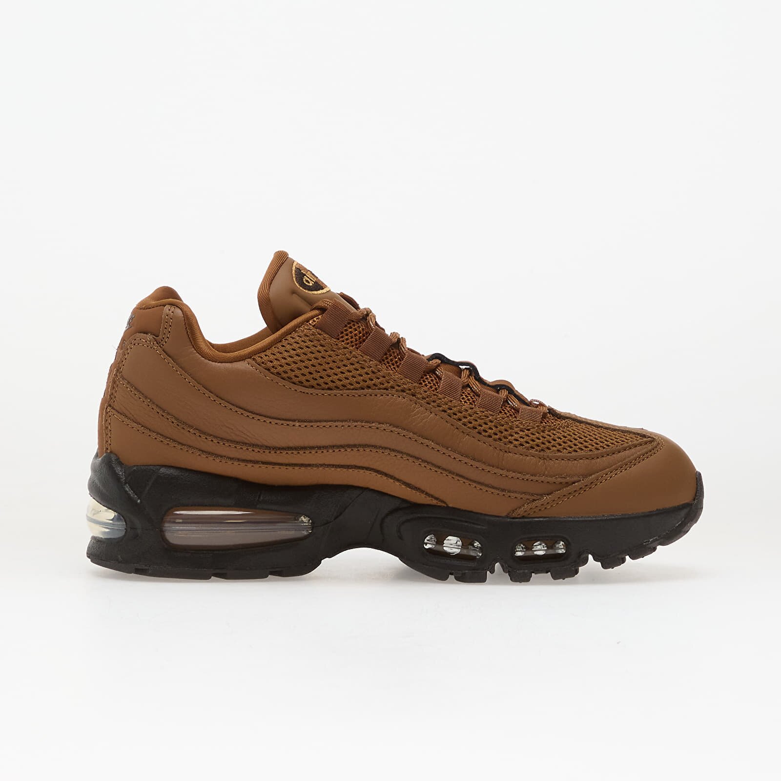 Nike Сникърси Air Max 95 Big Bubble Lt British Tan/ Flax-Velvet Brown