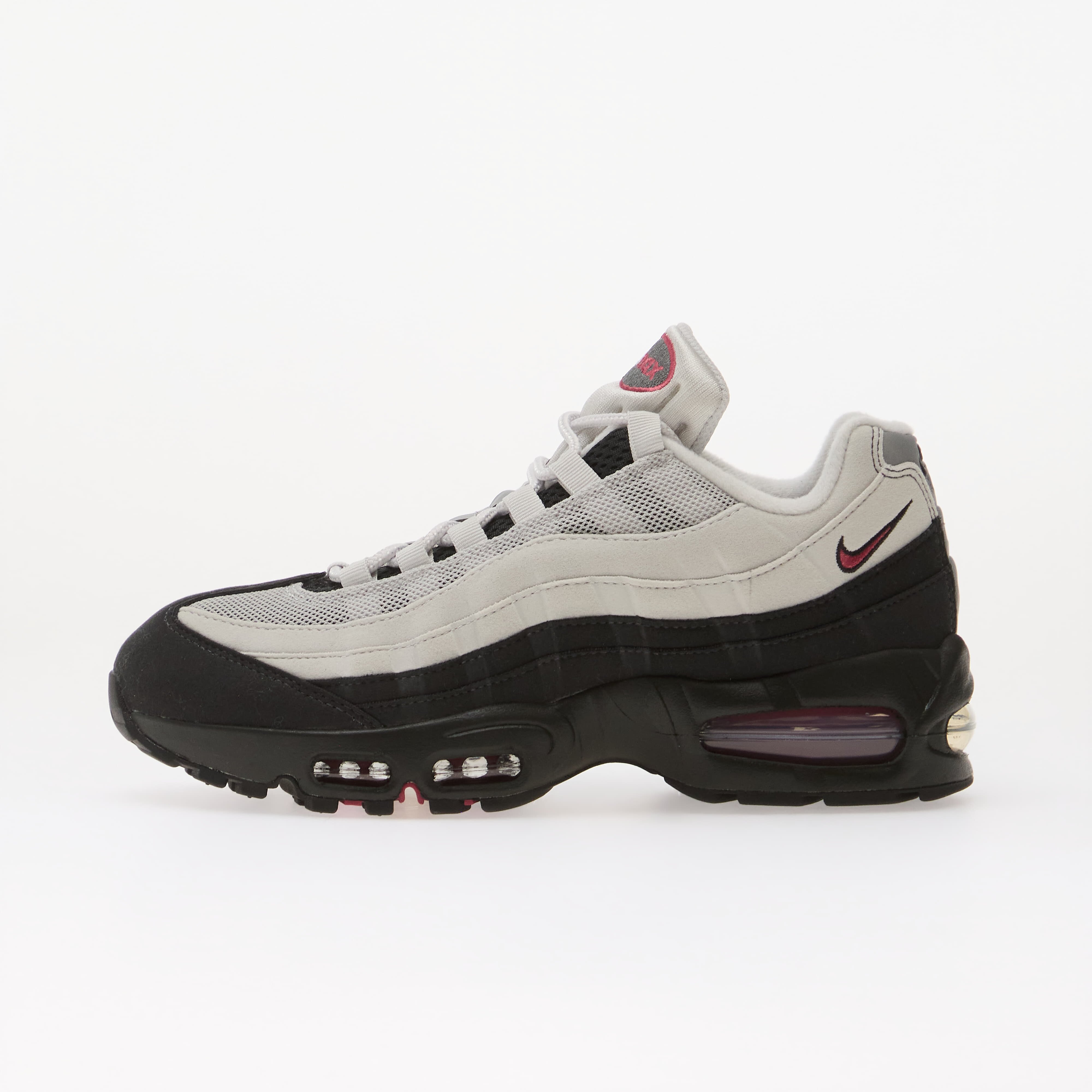 Nike Сникърси Air Max 95 Big Bubble "OG" Photon Dust/ Sweet Beet-Off Noir
