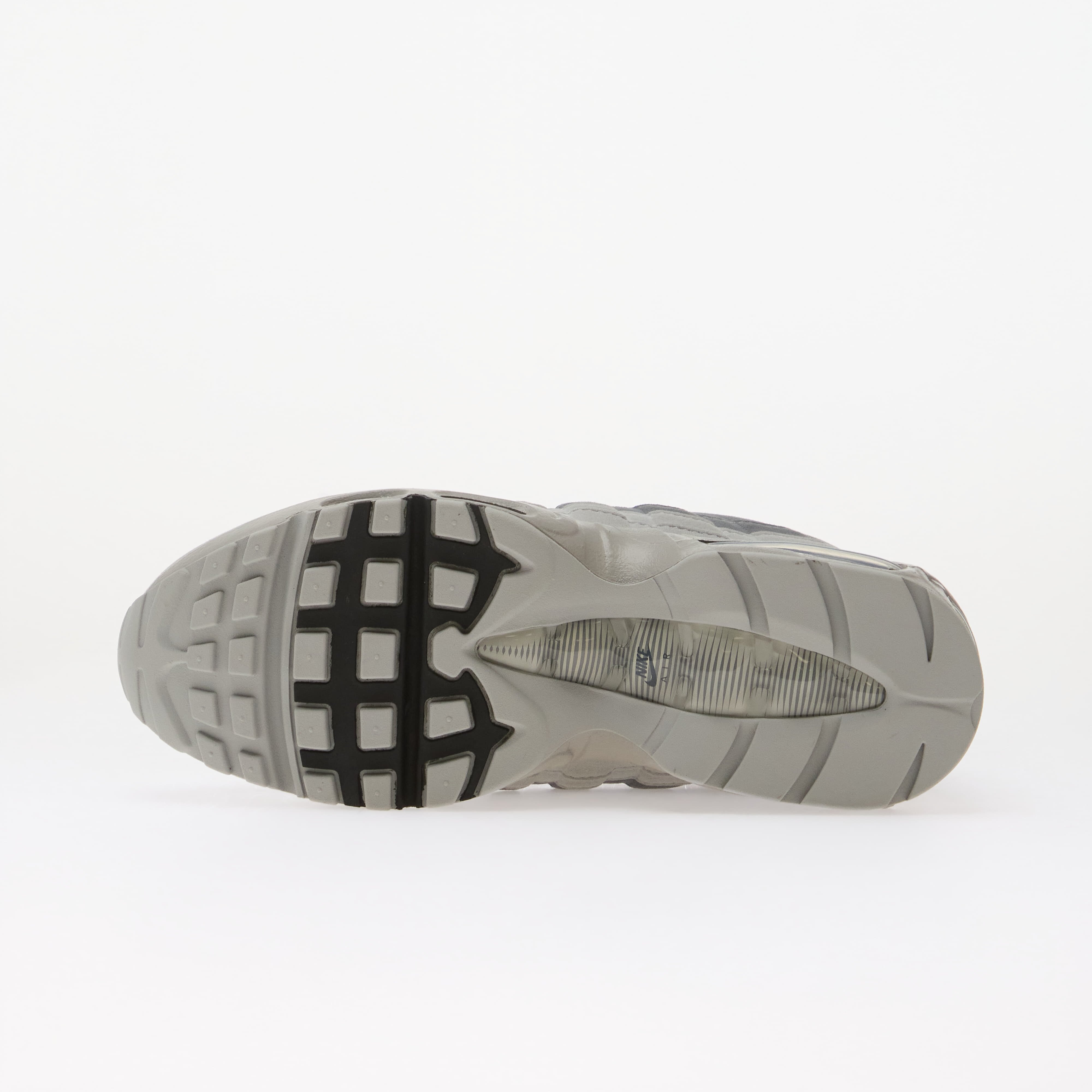 Nike Сникърси Air Max 95 Big Bubble OG Smoke Grey/ Dk Smoke Grey-Lt Smoke Grey