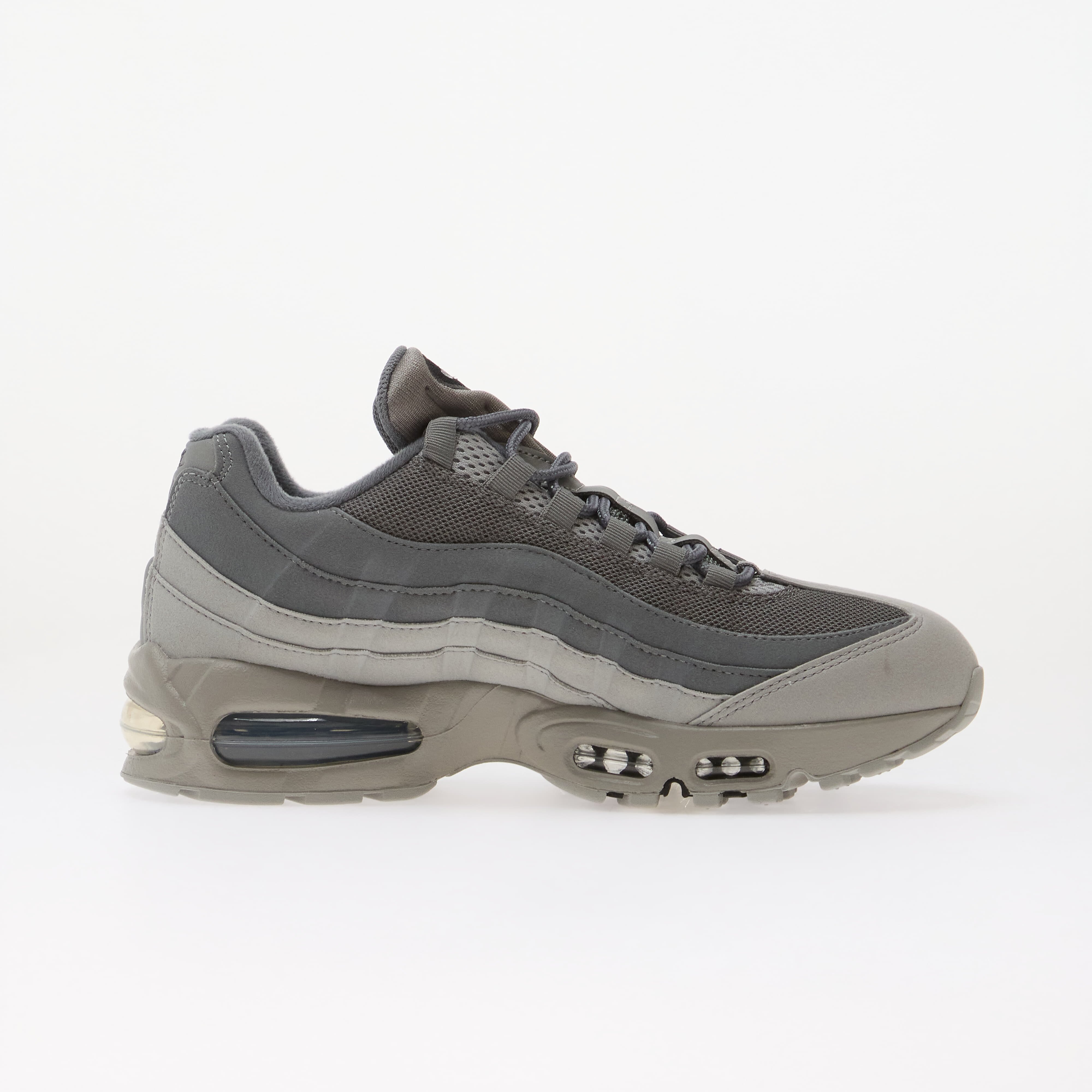Nike Сникърси Air Max 95 Big Bubble OG Smoke Grey/ Dk Smoke Grey-Lt Smoke Grey