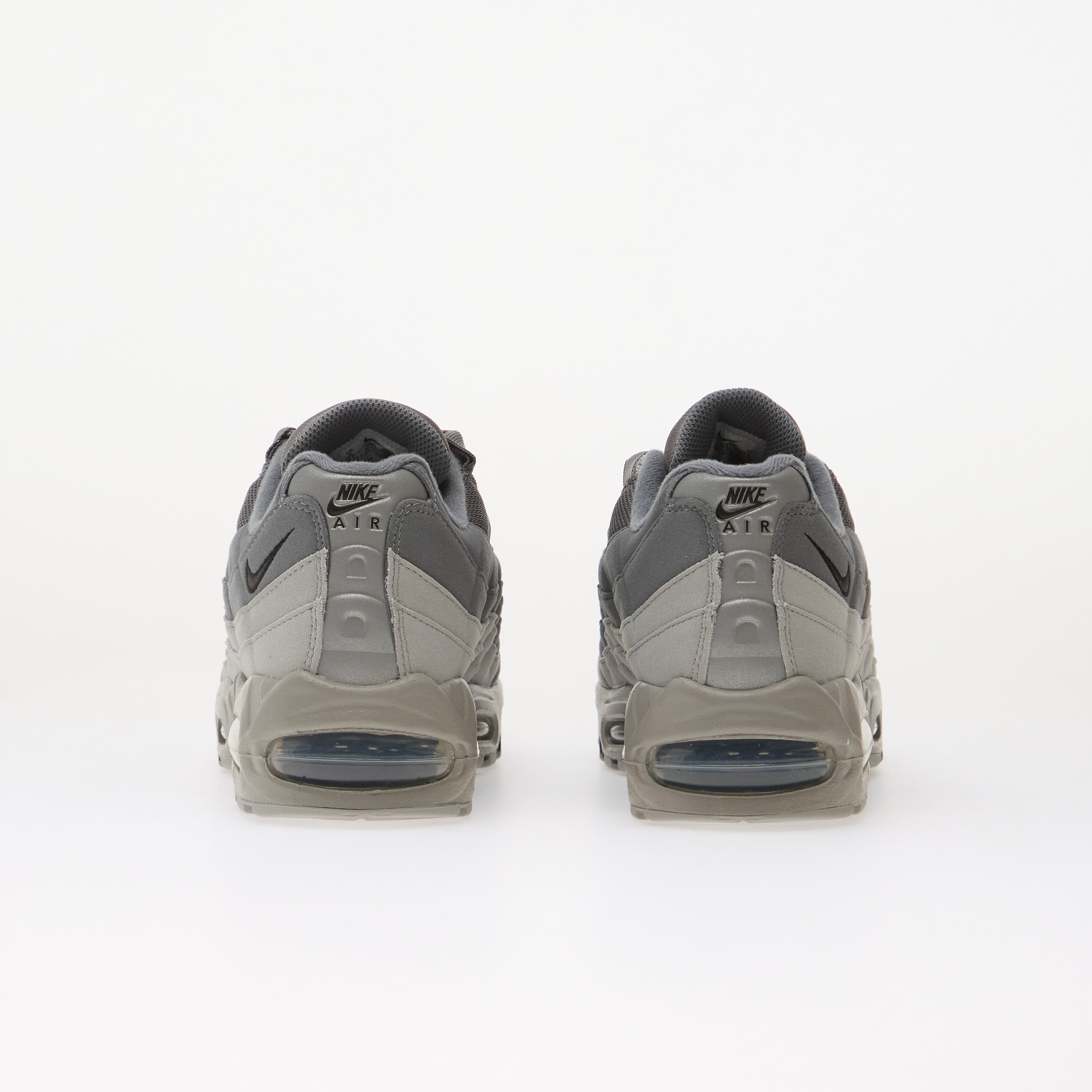 Nike Сникърси Air Max 95 Big Bubble OG Smoke Grey/ Dk Smoke Grey-Lt Smoke Grey