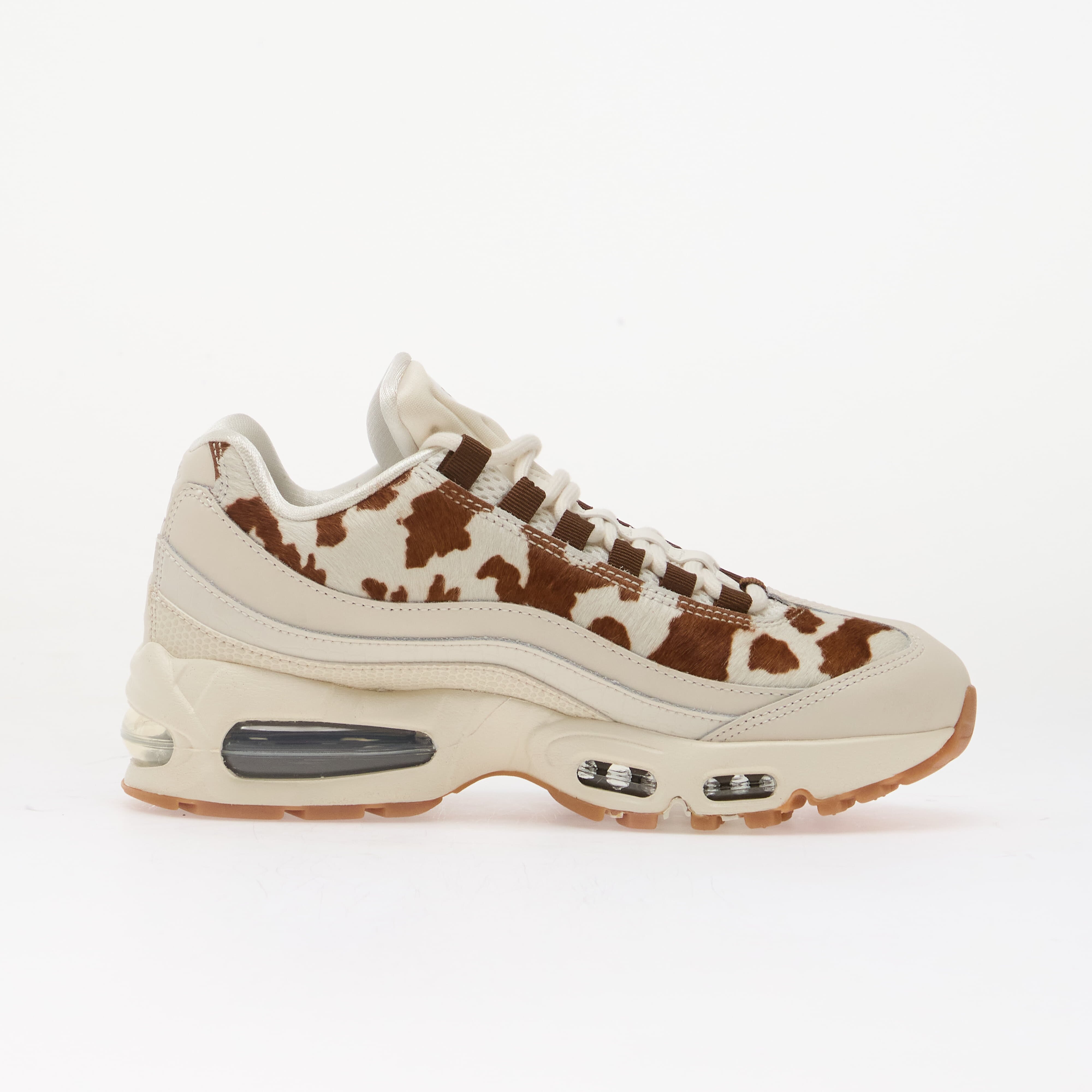 Nike Сникърси Air Max 95 Big Bubble Premium Phantom/ Metallic Gold-Cacao Wow