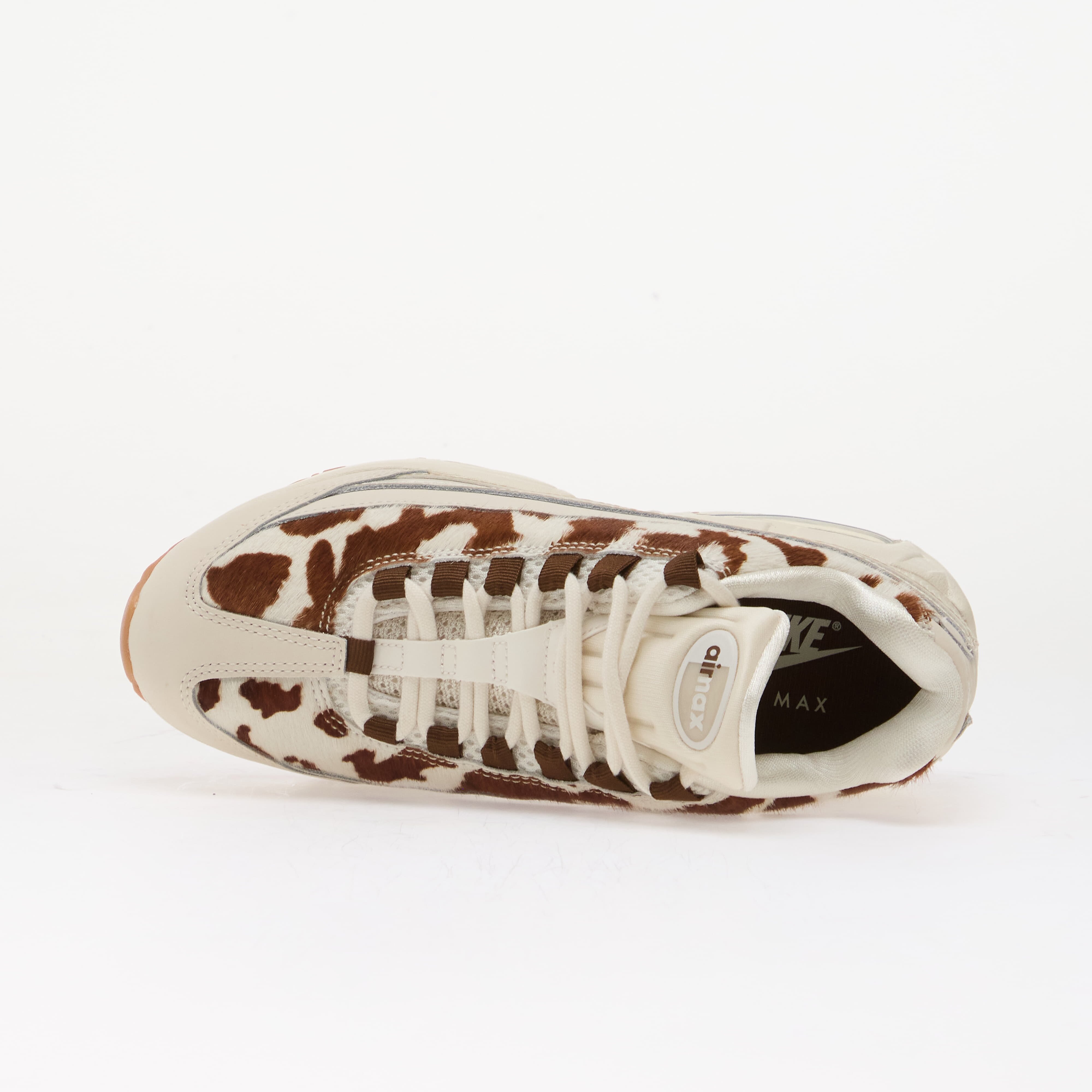 Nike Сникърси Air Max 95 Big Bubble Premium Phantom/ Metallic Gold-Cacao Wow
