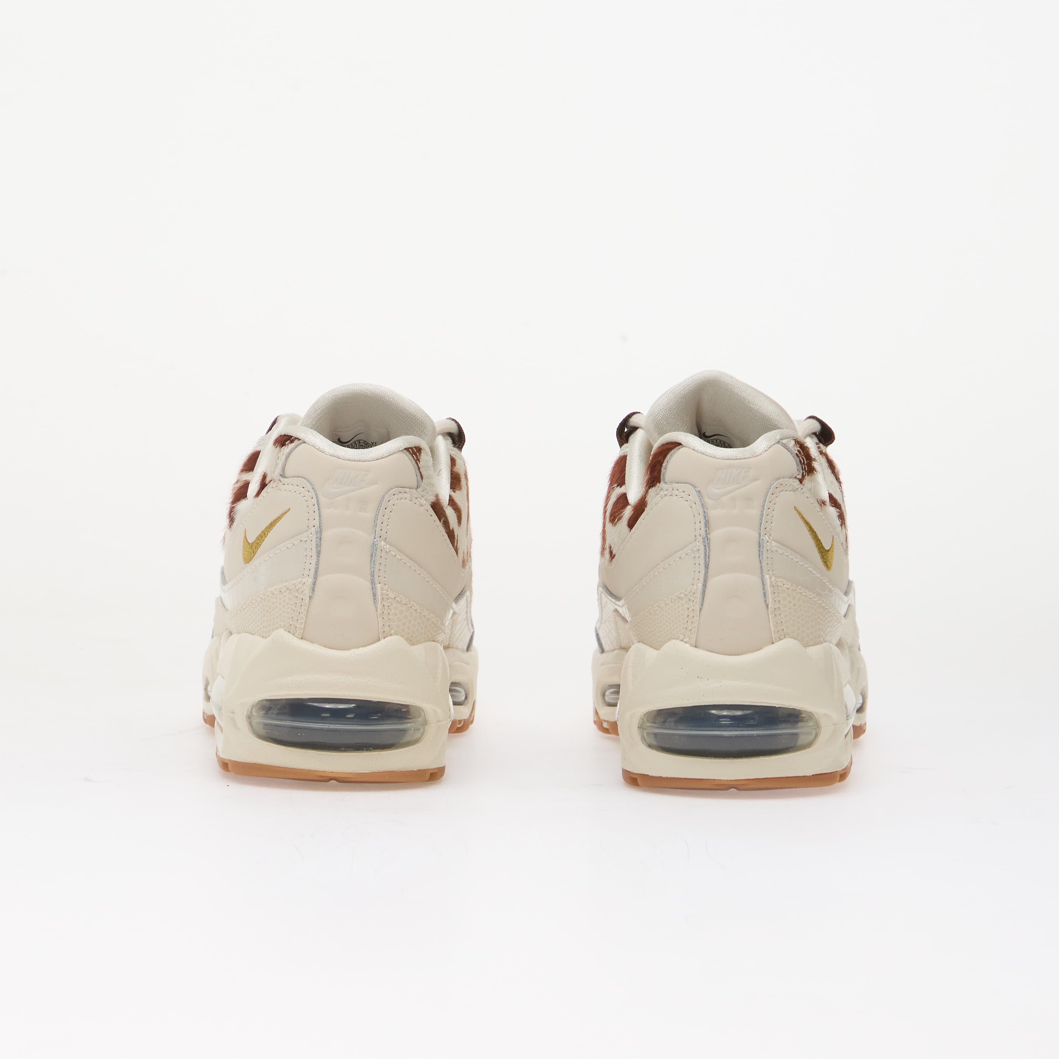 Nike Сникърси Air Max 95 Big Bubble Premium Phantom/ Metallic Gold-Cacao Wow