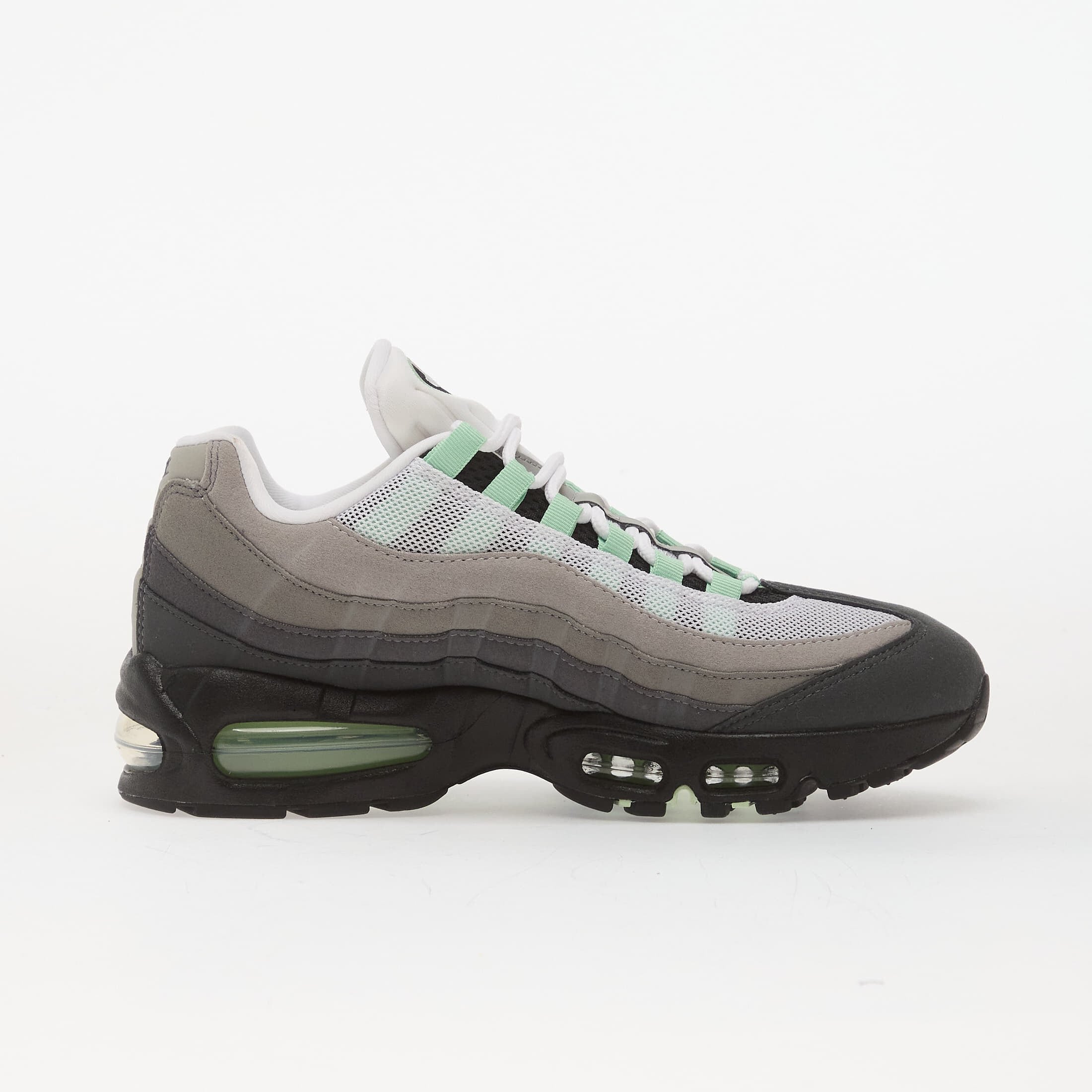 Nike Сникърси Air Max 95 Og Black/ Fresh Mint-White-Medium Grey