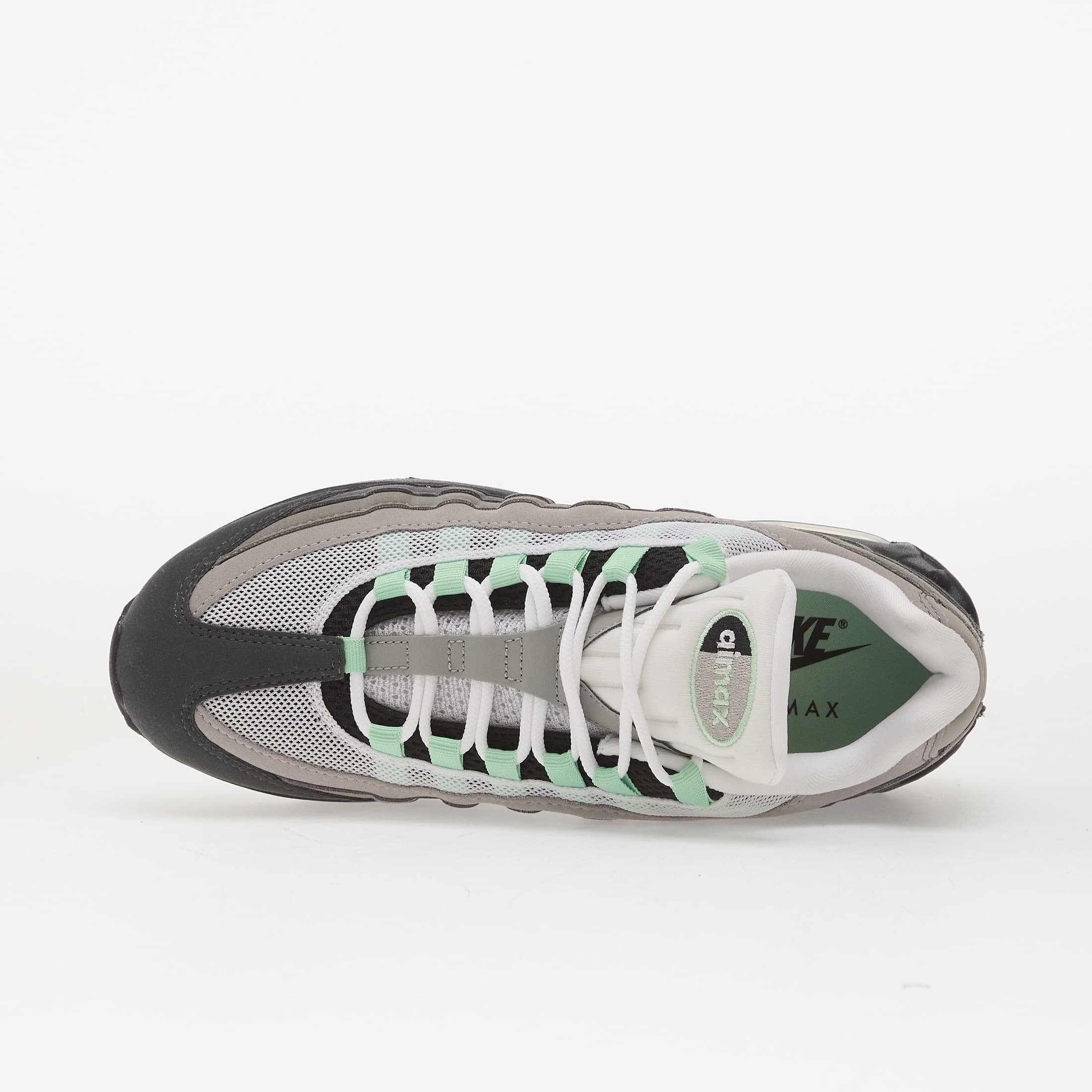 Nike Сникърси Air Max 95 Og Black/ Fresh Mint-White-Medium Grey