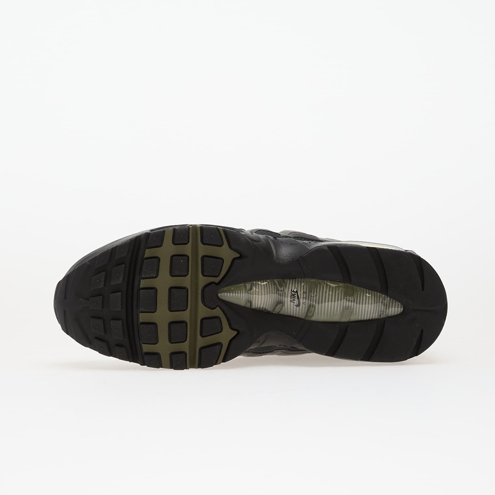 Nike Сникърси Air Max 95 Og Black/ Medium Olive-White-Reflect Silver