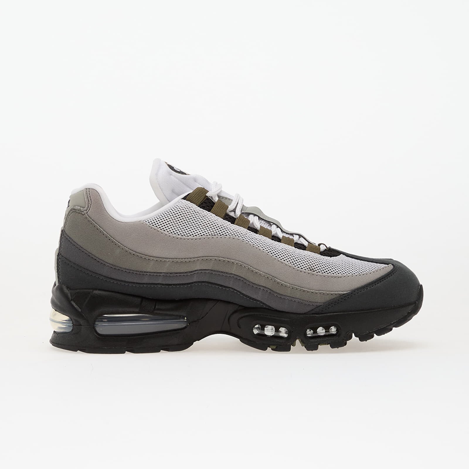 Nike Сникърси Air Max 95 Og Black/ Medium Olive-White-Reflect Silver