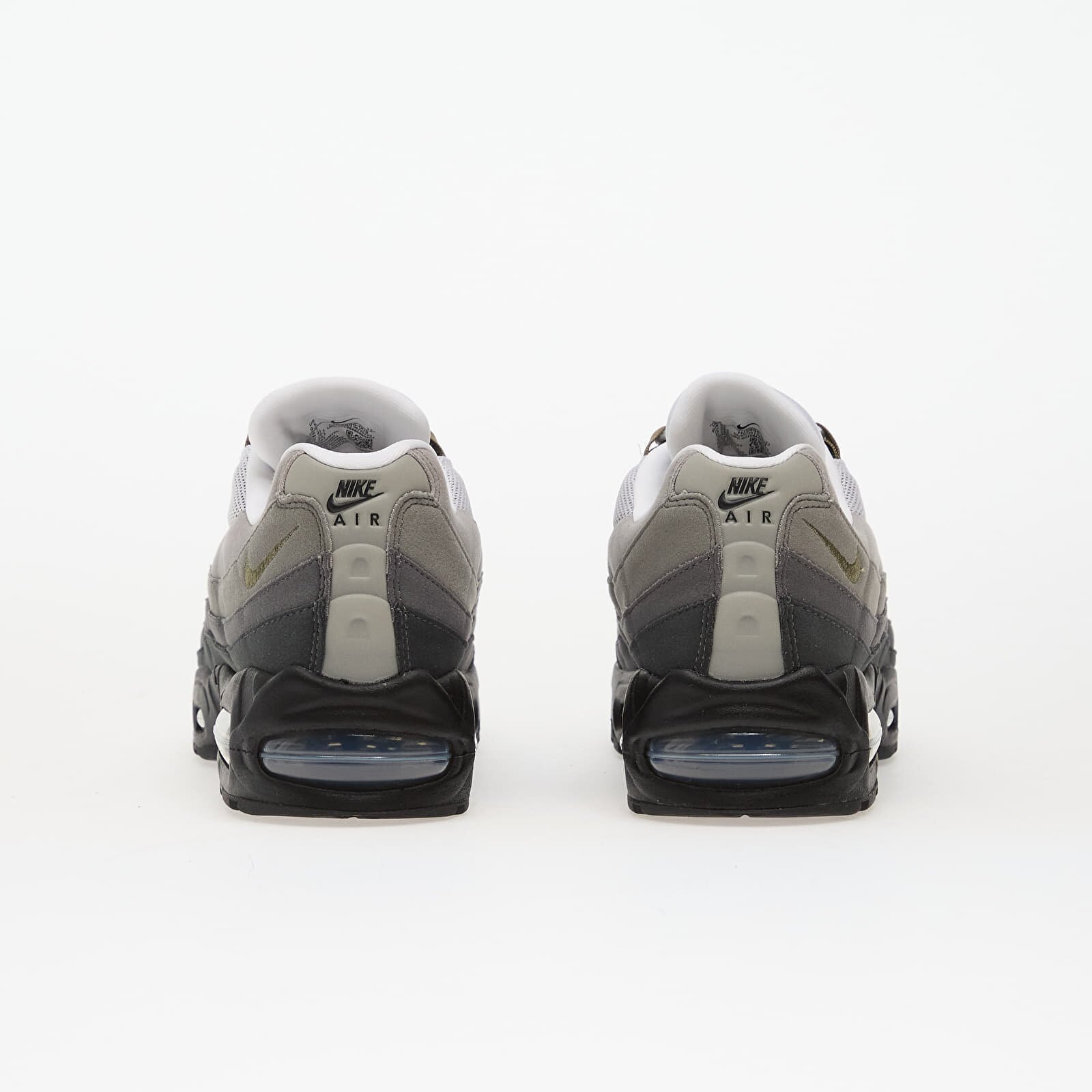 Nike Сникърси Air Max 95 Og Black/ Medium Olive-White-Reflect Silver