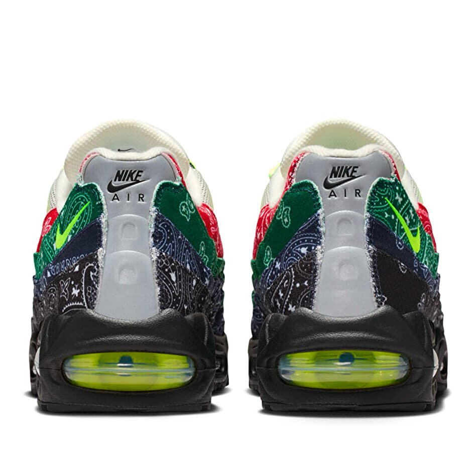 Nike Сникърси Air Max 95 Sp Sail/ Volt-University Red-Sport Green