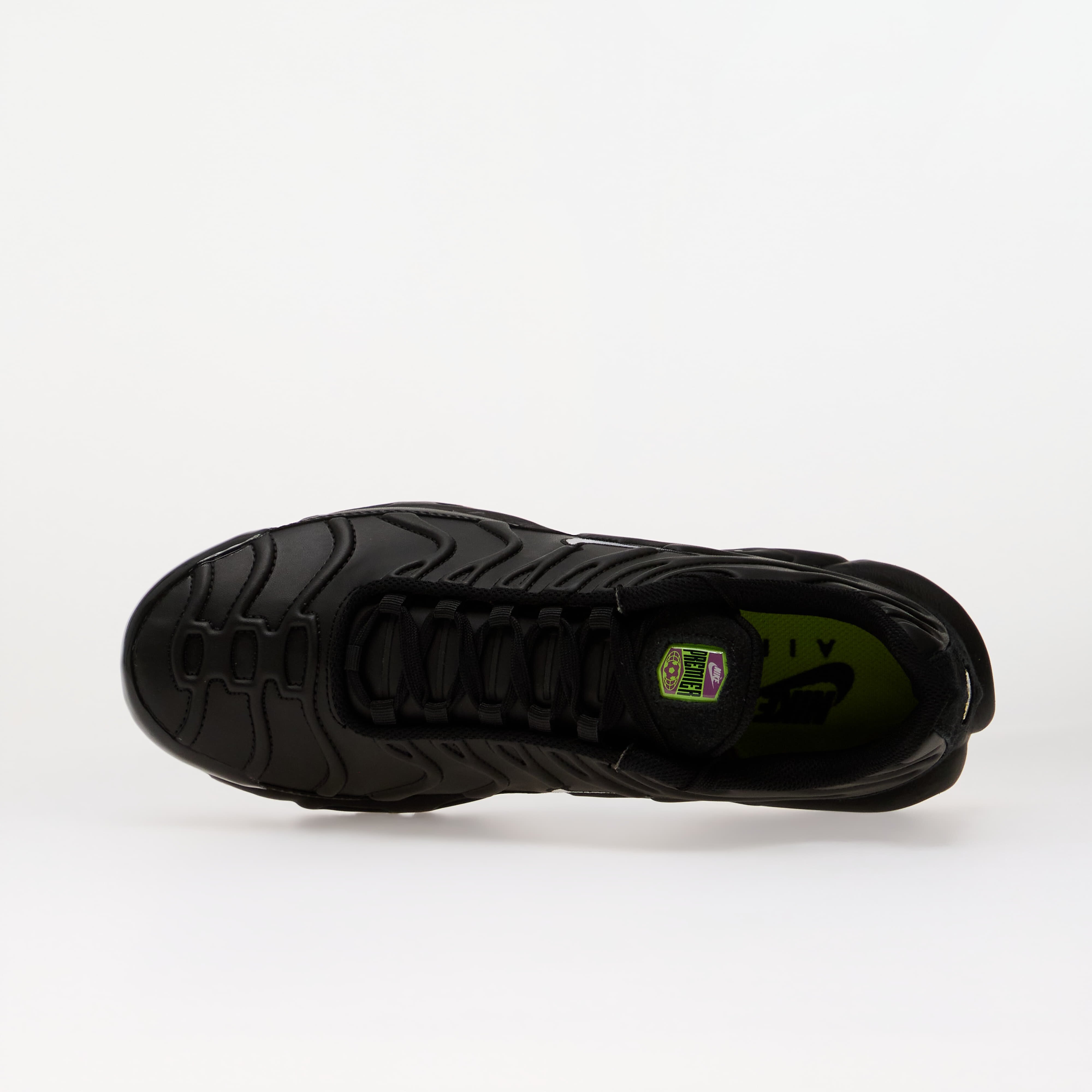Nike Сникърси Air Max Plus TN Black/ White-Gum Med Brown-Volt