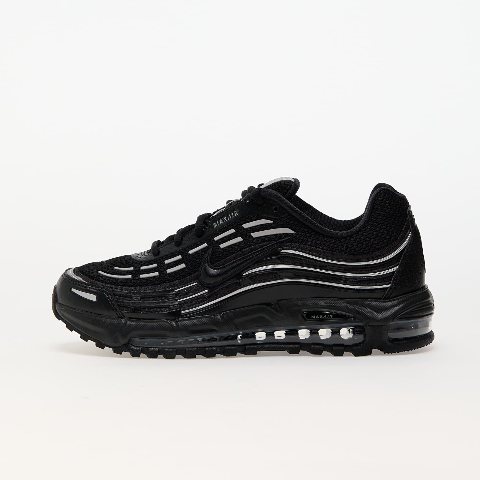 Nike Сникърси Air Max TL 2.5 Black/ Black-Black-Metallic Silver